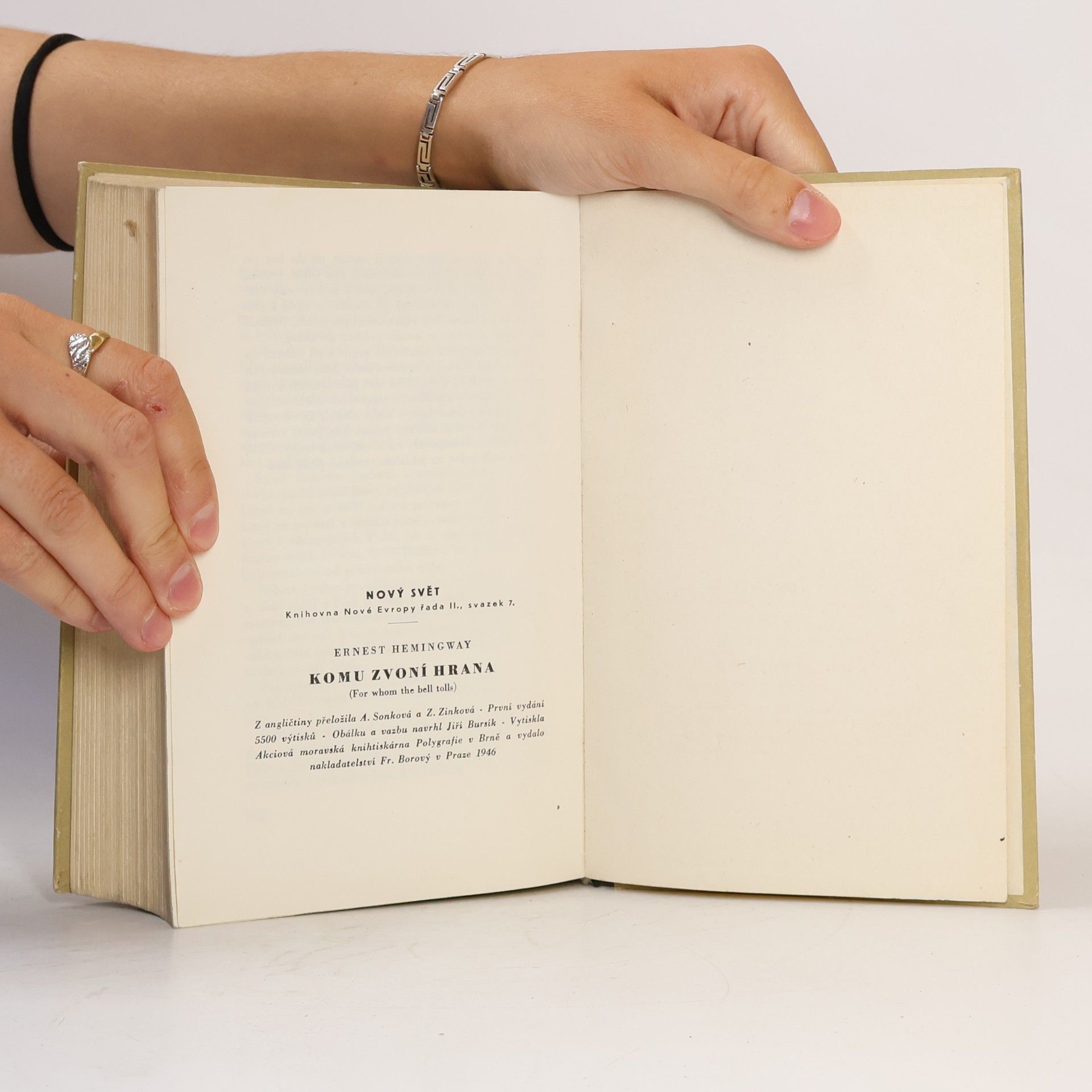 Ernest Hemingway Komu zvoní hrana