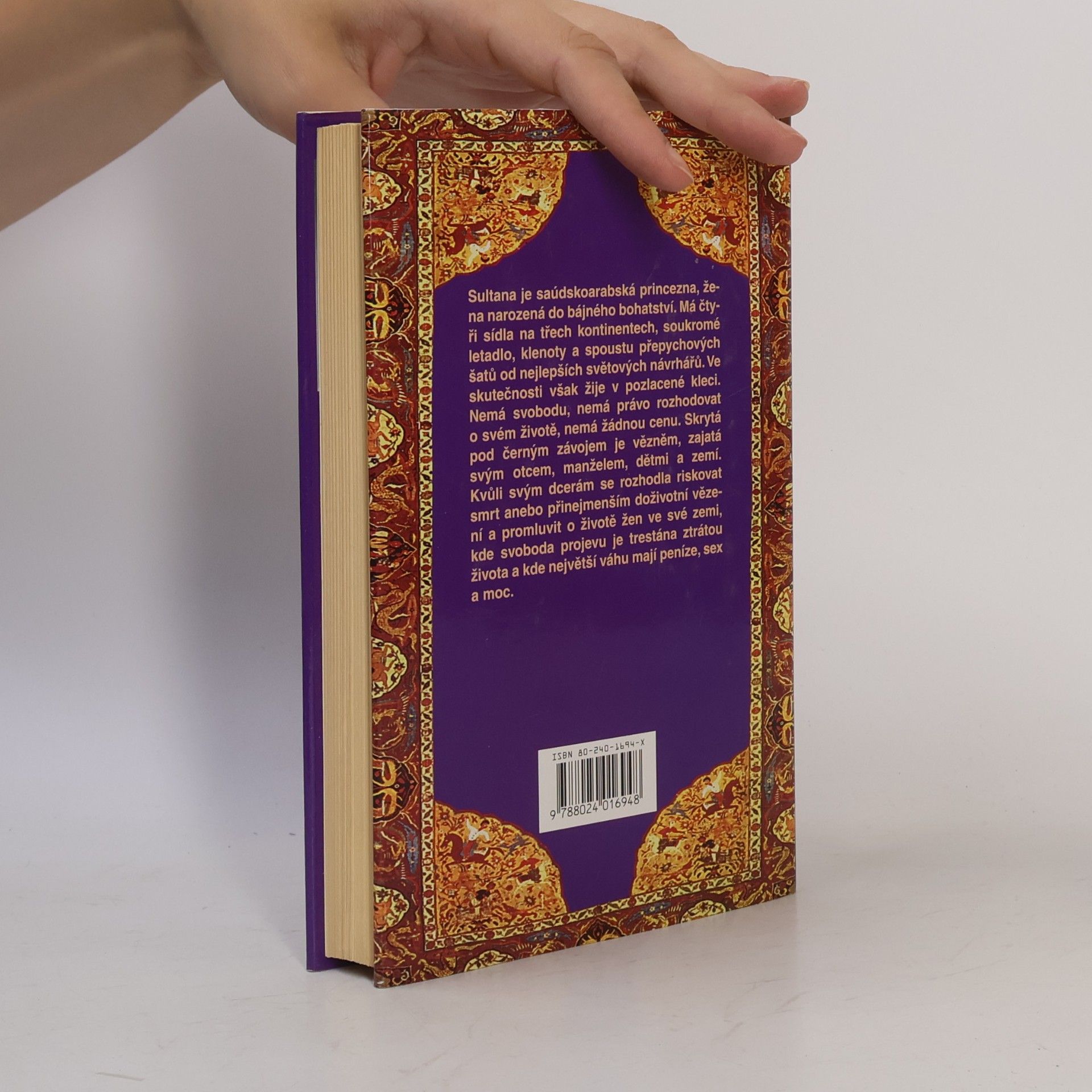 Jean Sasson Princezna Sultana. Život pod závojem