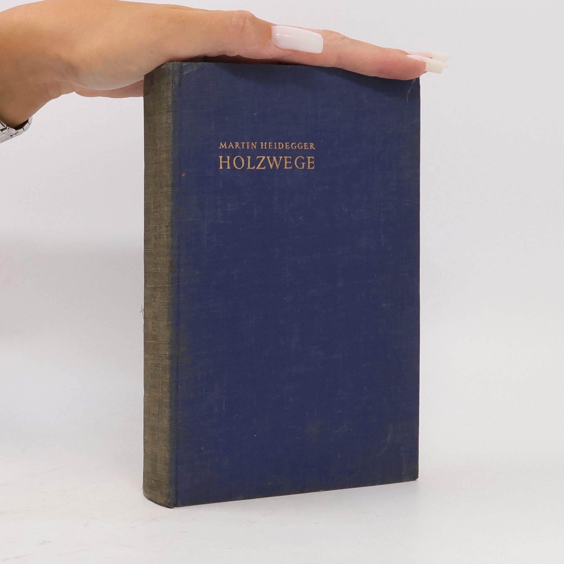 Martin Heidegger Holzwege