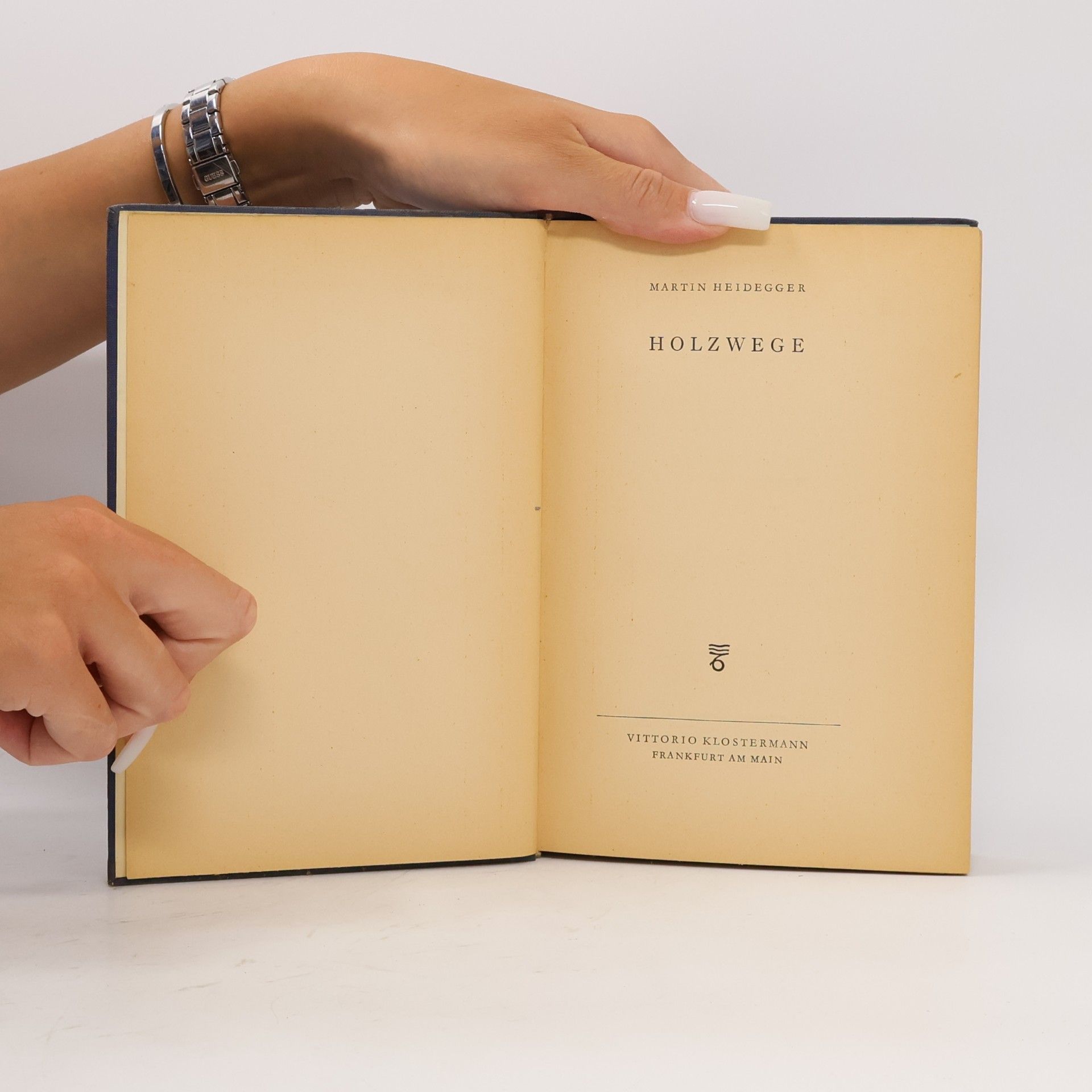 Martin Heidegger Holzwege