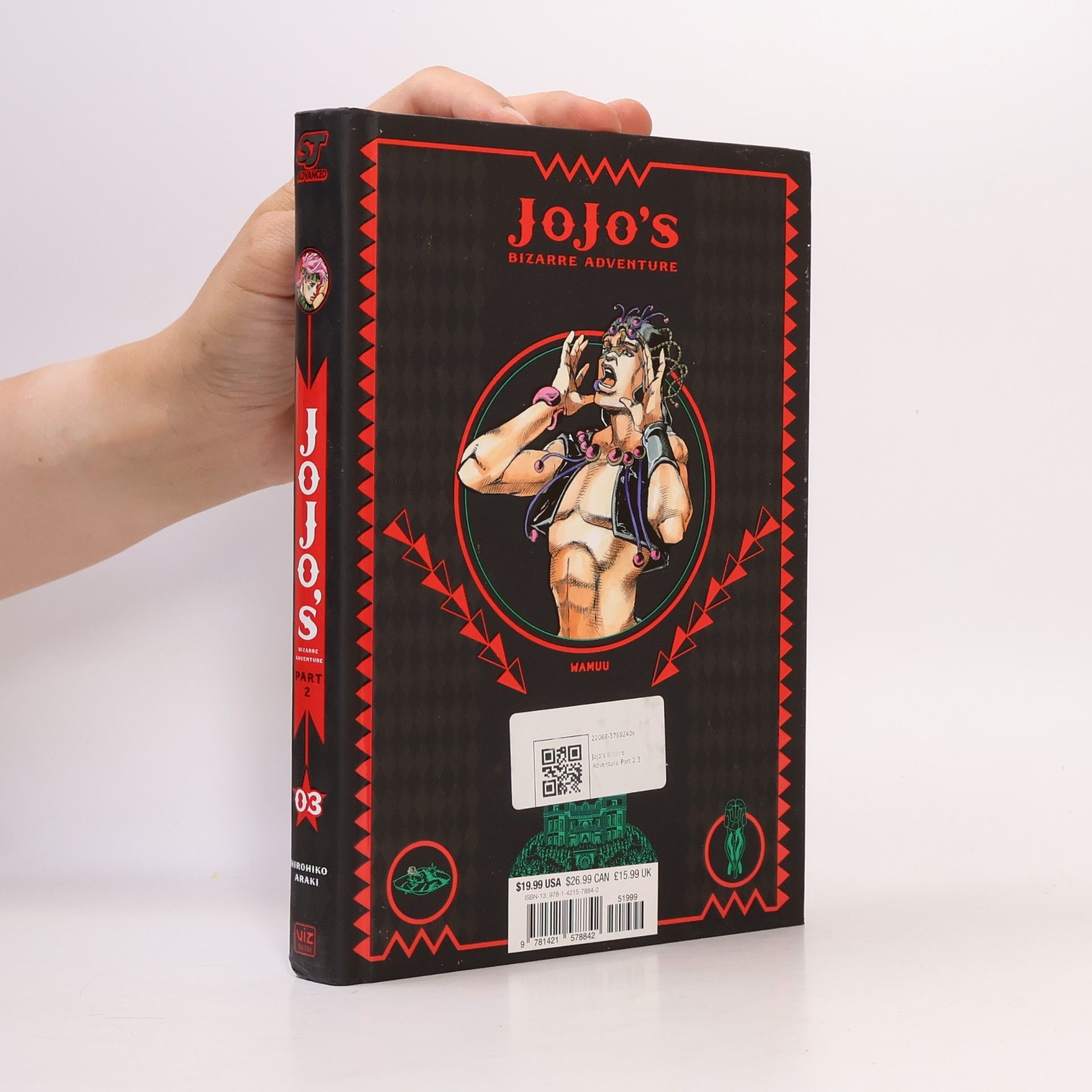 Hirohiko Araki JoJo's Bizarre Adventure: Part 2--Battle Tendency, Vol. 3