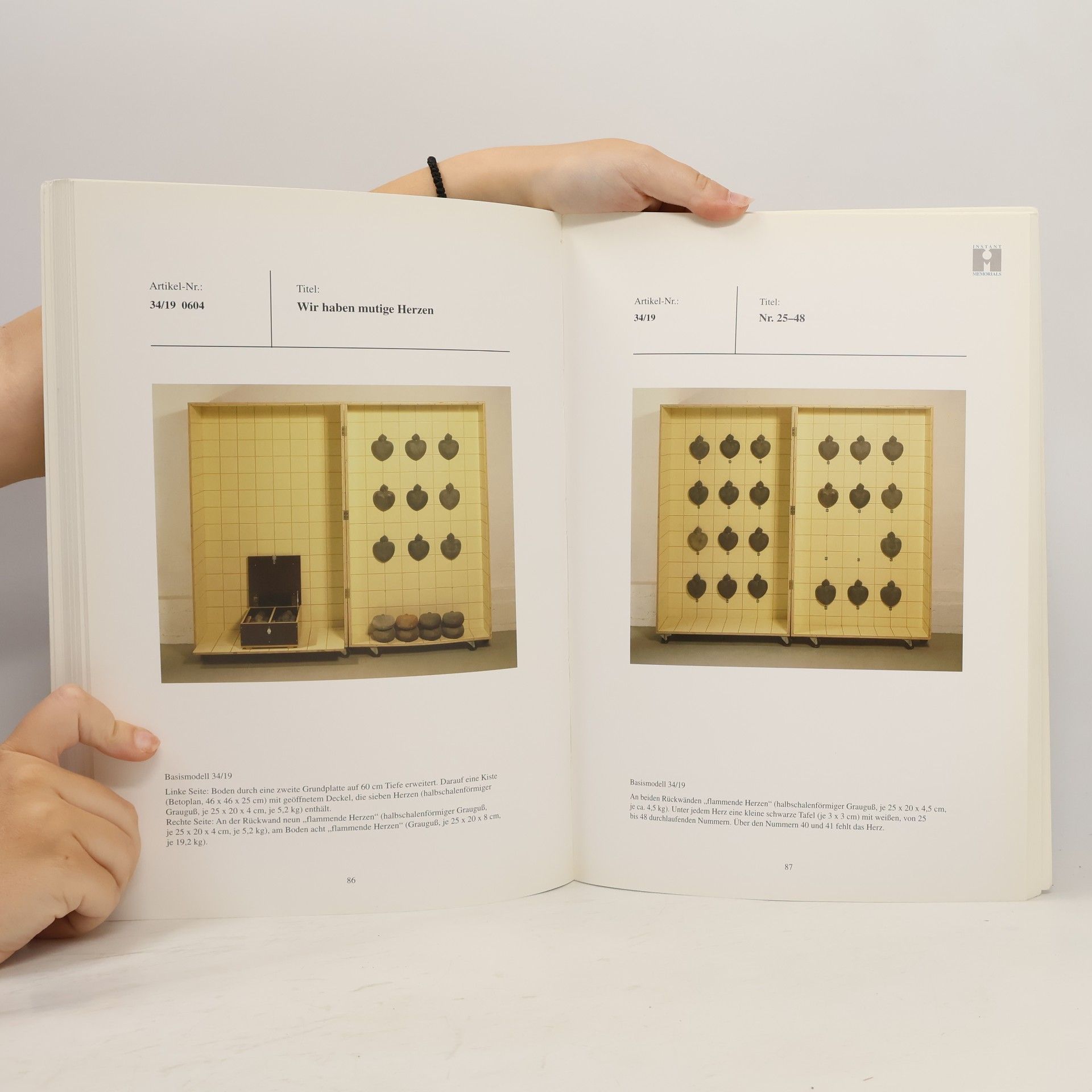 Winfried Baumann Edition Hospitalhof Stuttgart: Instant Memorials