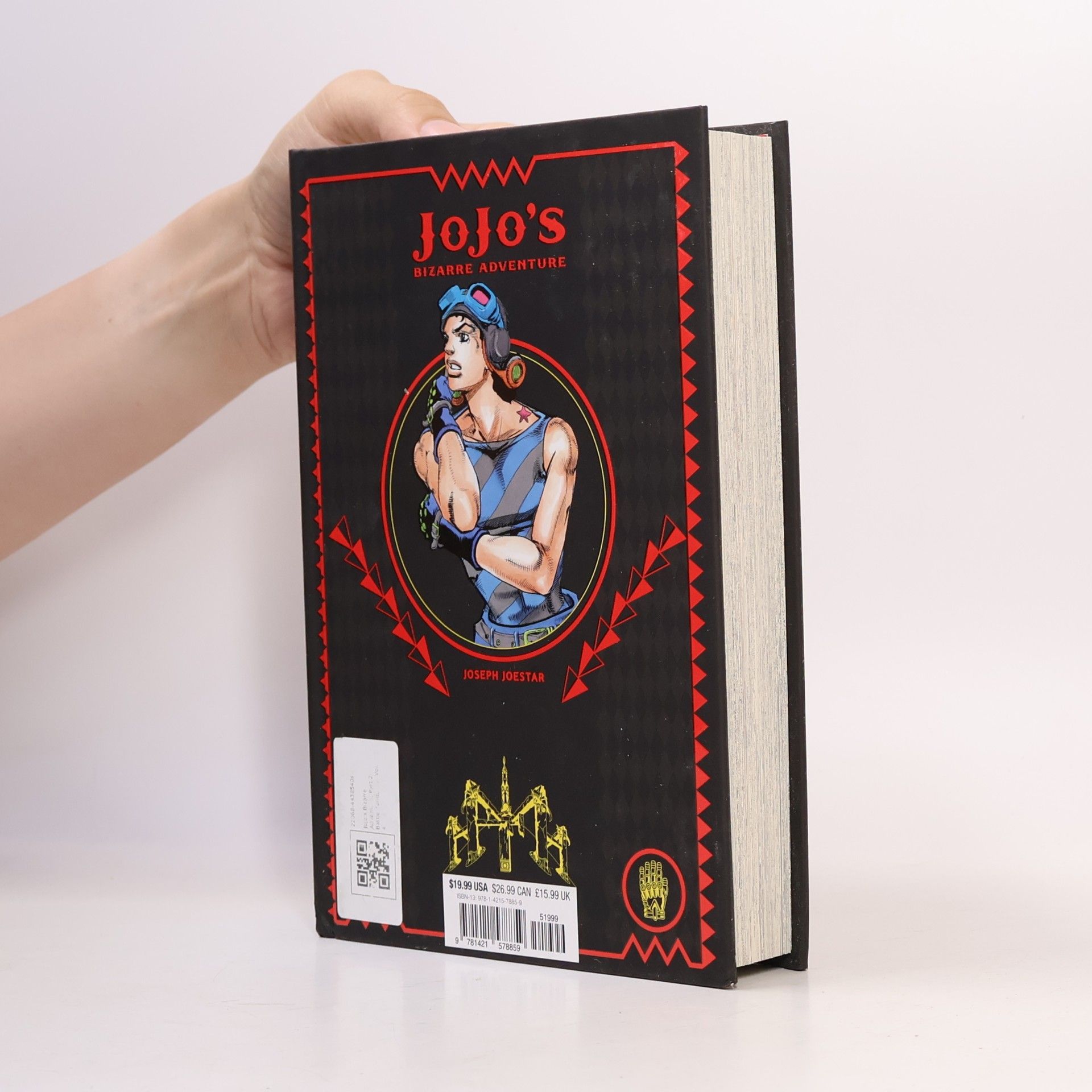 Hirohiko Araki JoJo's Bizarre Adventure: Part 2--Battle Tendency, Vol. 4