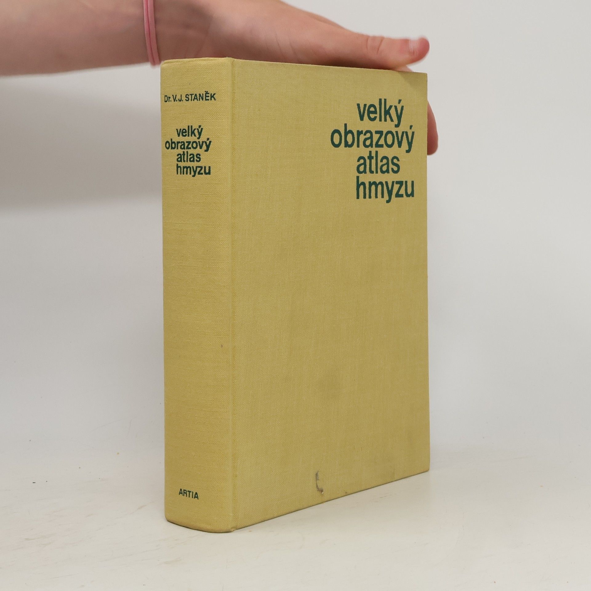 Václav Jan Staněk Velký obrazový atlas hmyzu