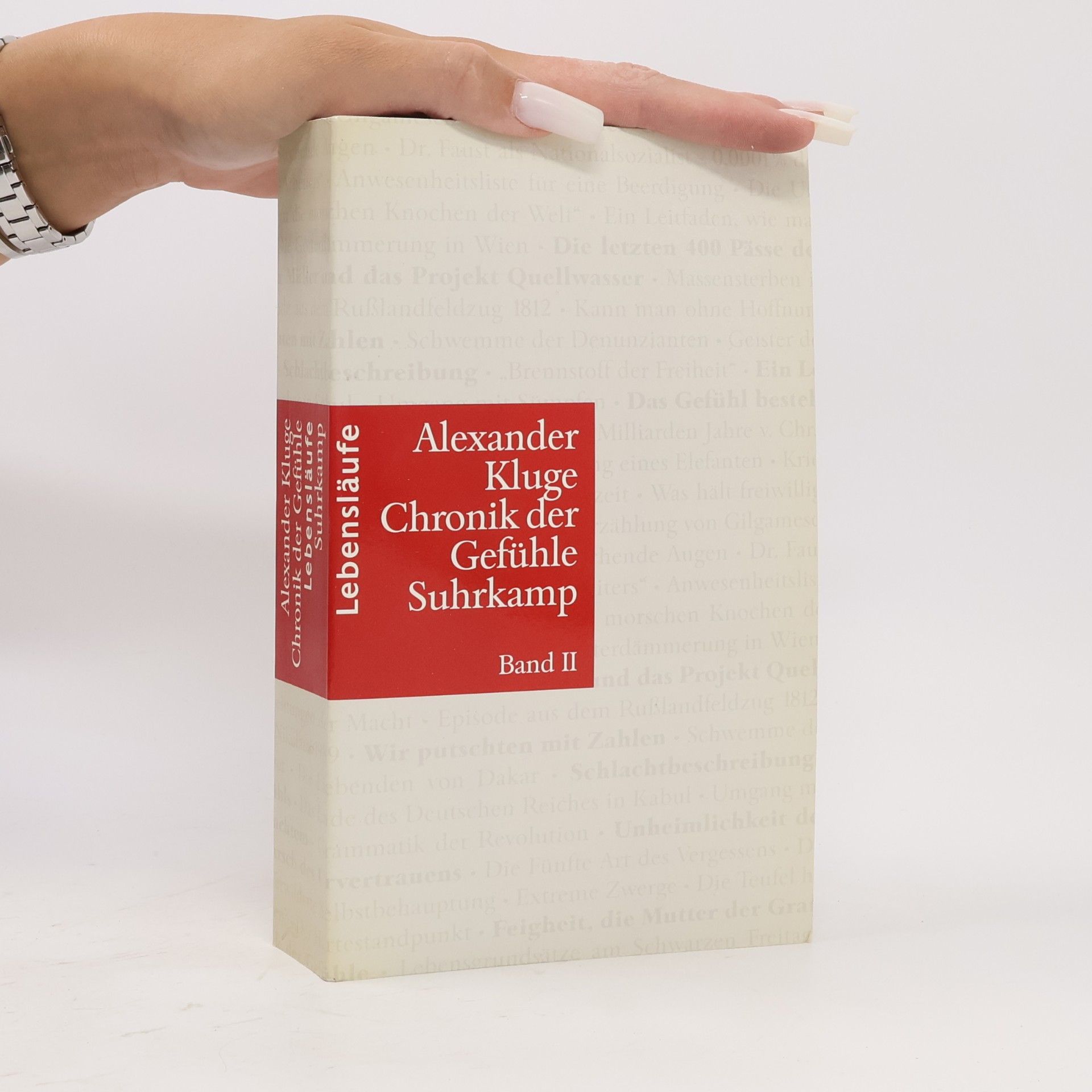 Alexander Kluge Chronik der Gefühle. Band II