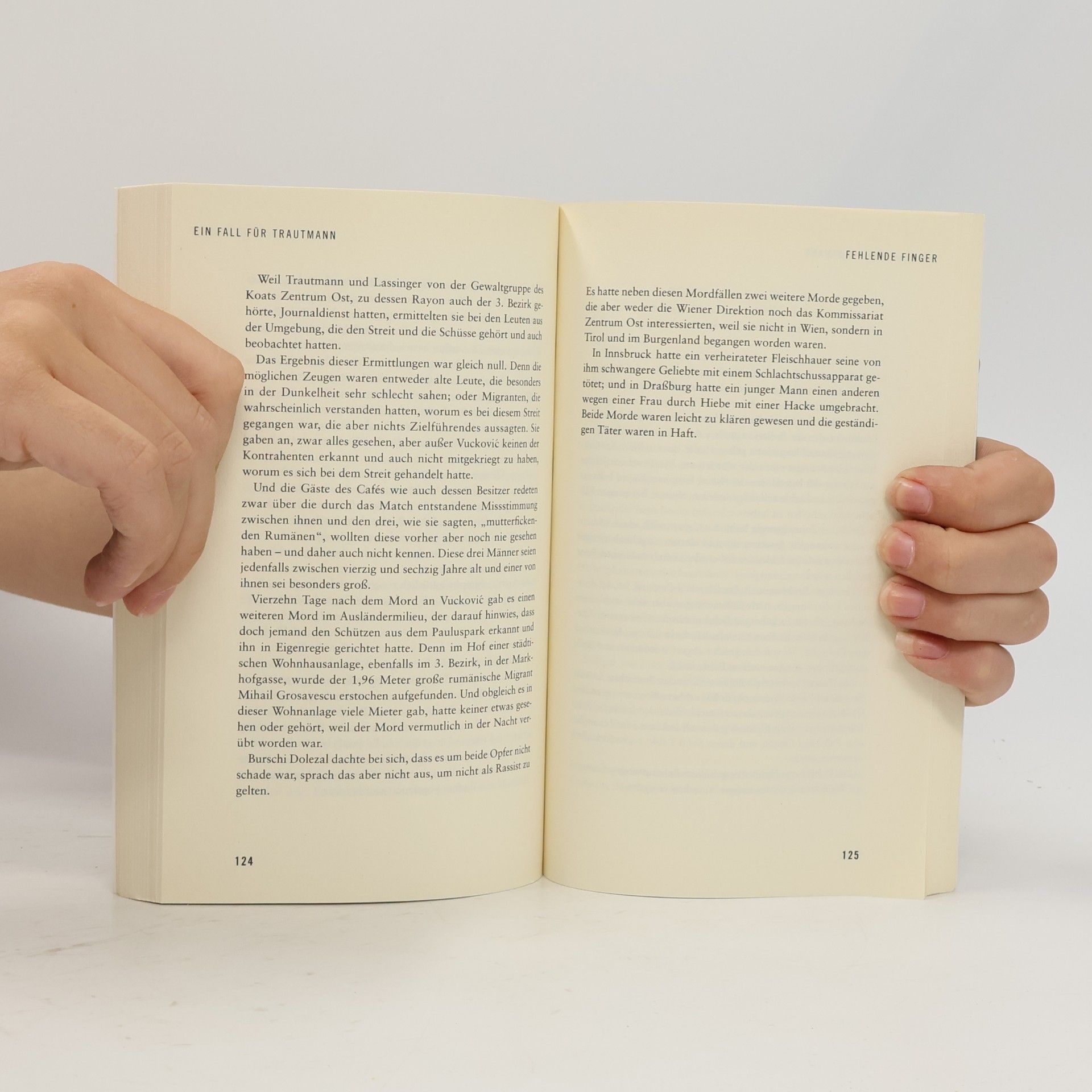 Ernst Hinterberger Fehlende Finger