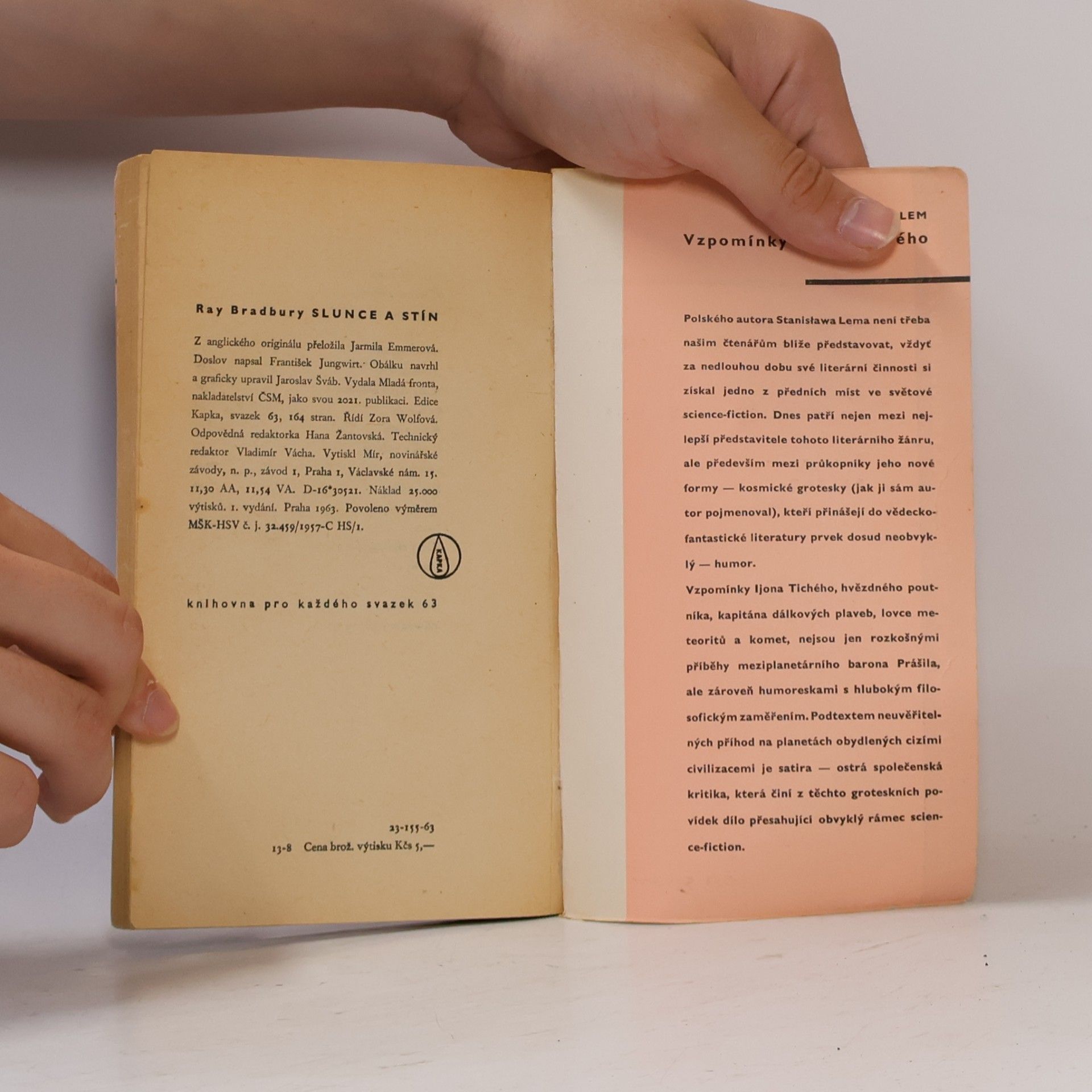 Ray Bradbury Slunce a stín