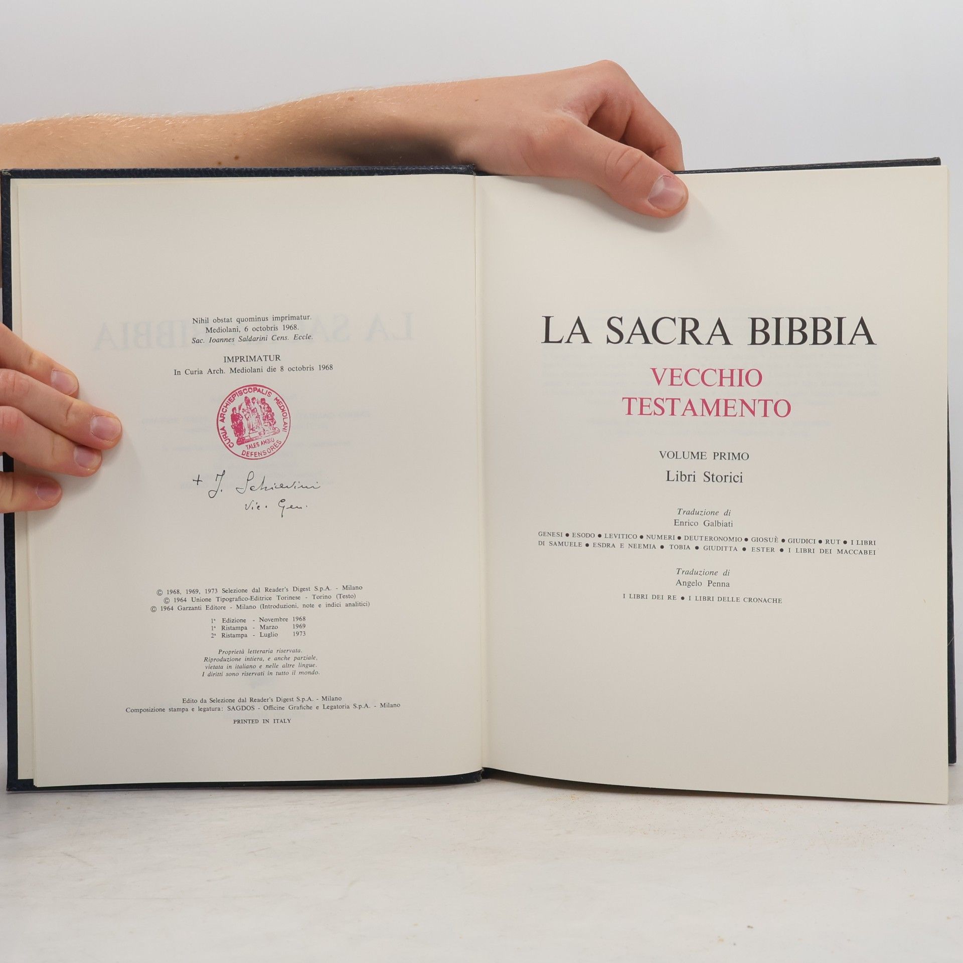 AA.VV. La Sacra Bibbia