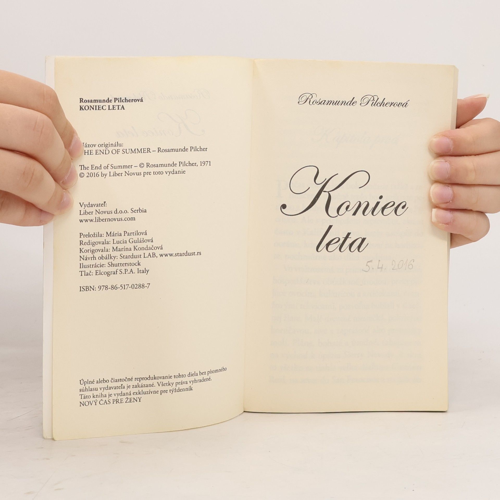 Rosamunde Pilcher Koniec leta