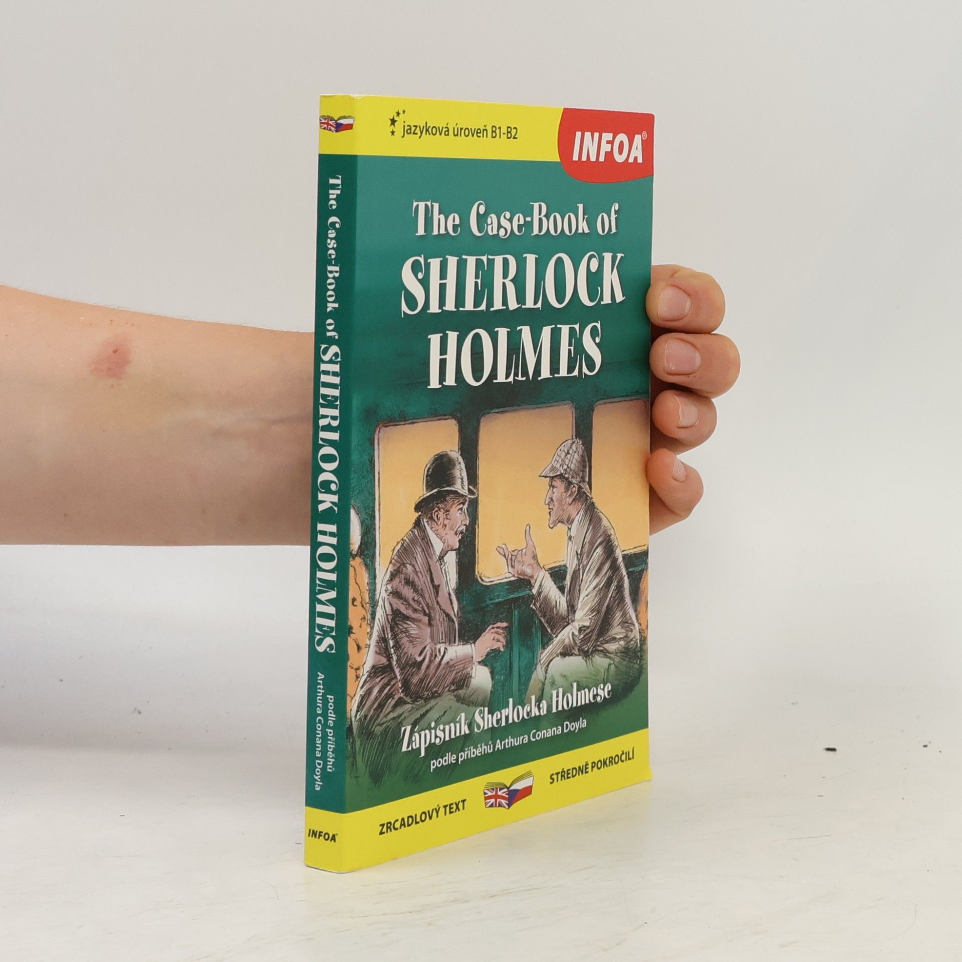 Ashley Davies The case-book of Sherlock Holmes = Zápisník Sherlocka Holmese