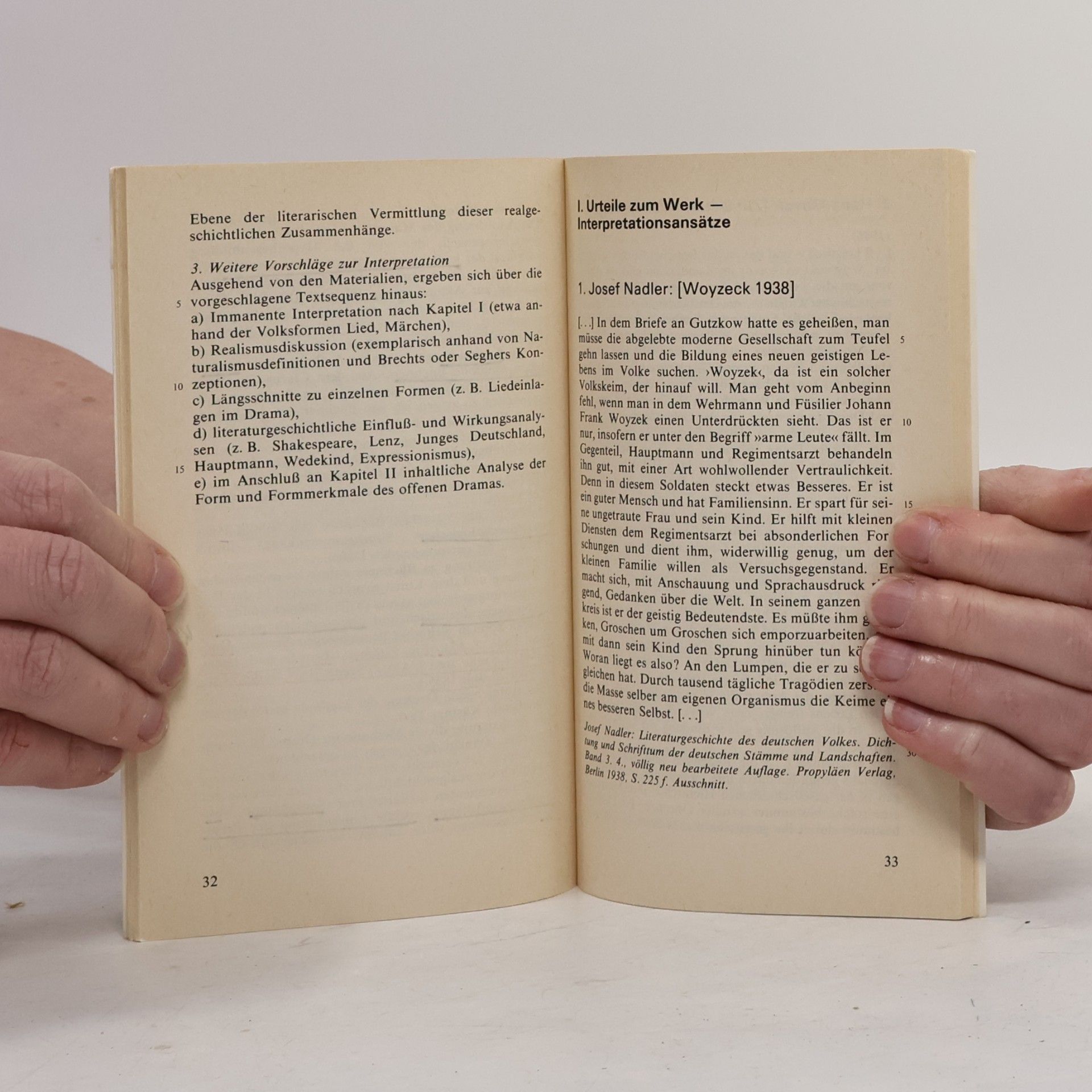 Georg Büchner Woyzeck. Mit Materialien.