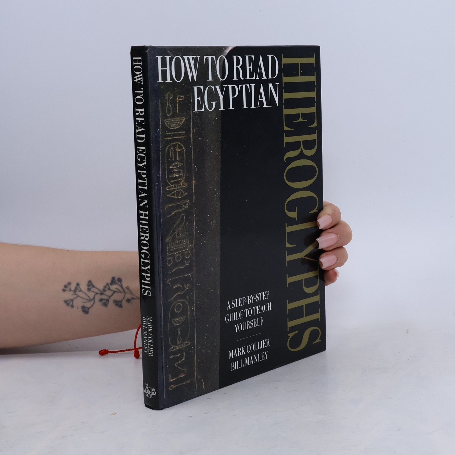 Bill Manley How to read Egyptian hieroglyphs : a step-by-step guide to teach yourself (egyptské hieroglyfy)