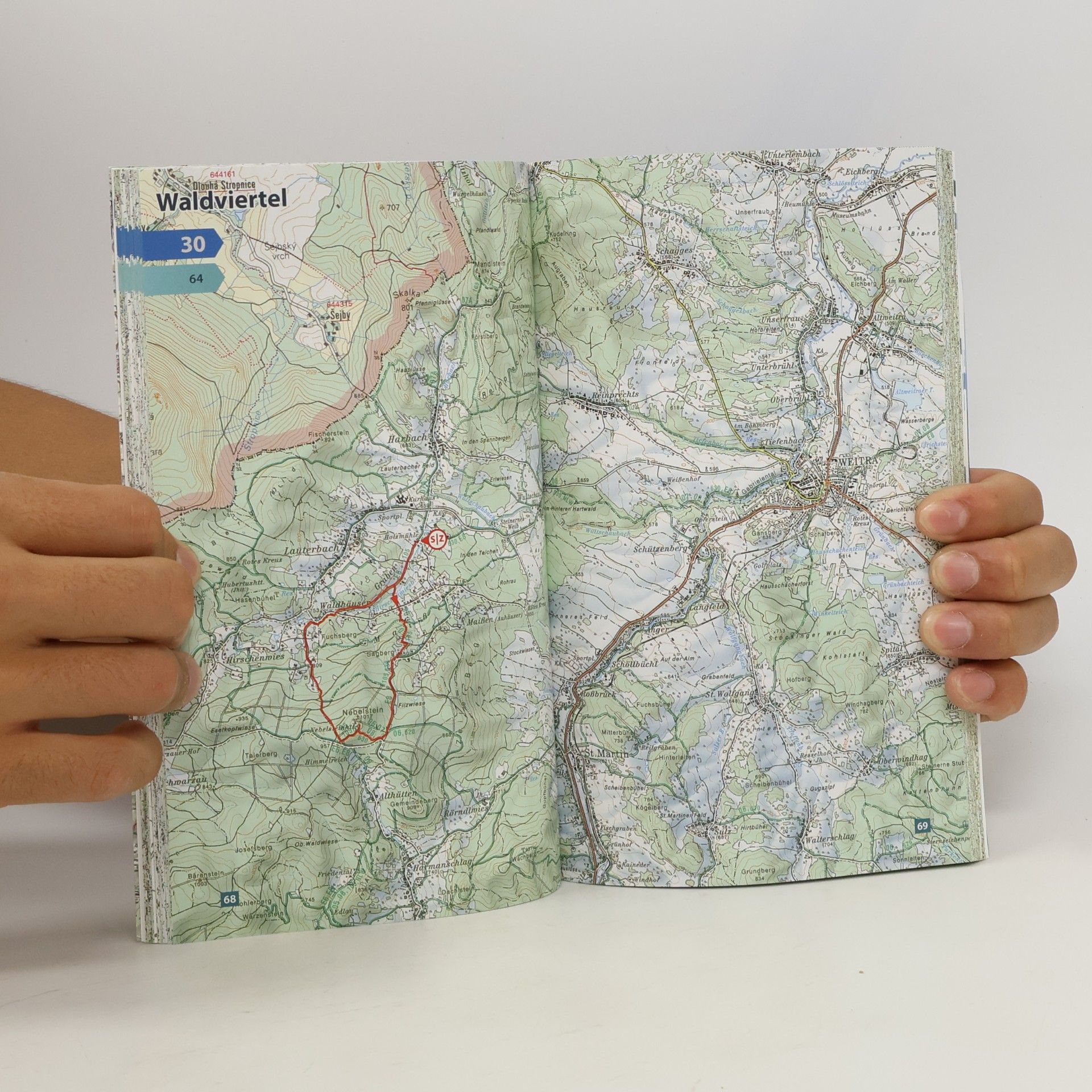 Bernhard Baumgartner Wanderatlas Niederösterreich