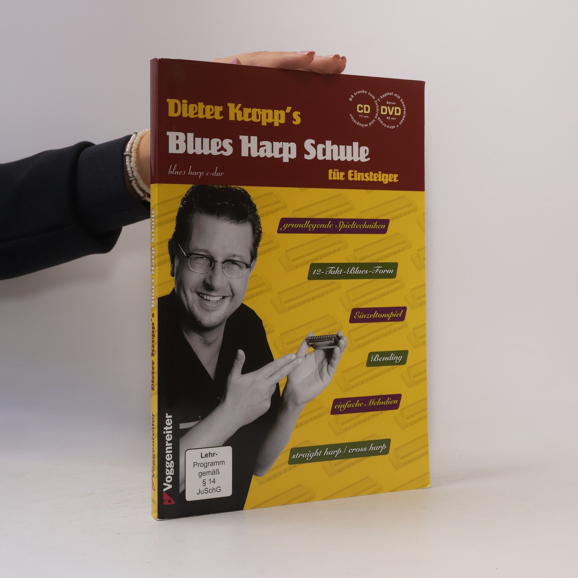 Dieter Kropp Dieter Kropp's Blues Harp Schule für Einsteiger