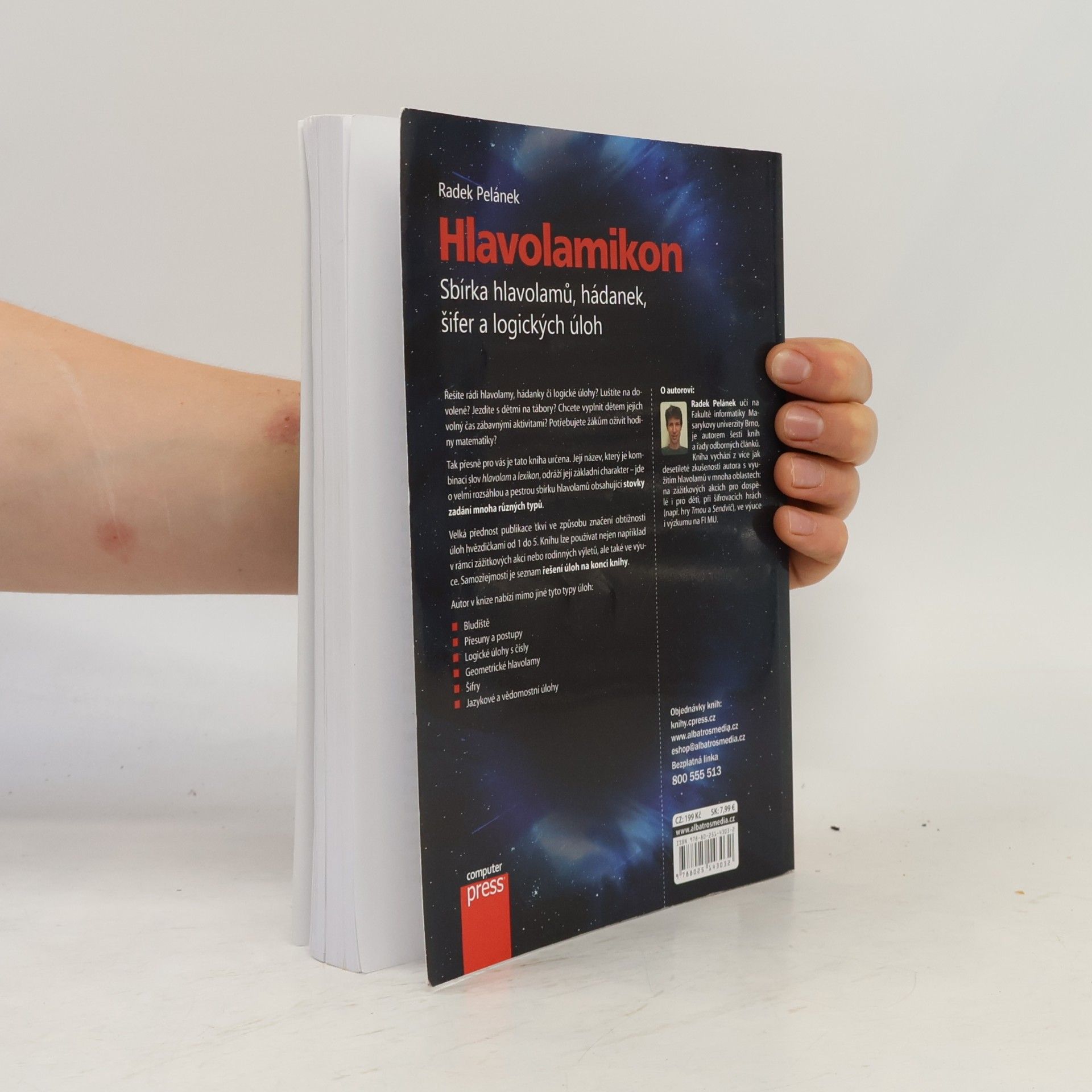 Radek Pelánek Hlavolamikon. Sbírka hlavolamů, hádanek, šifer a logických úloh
