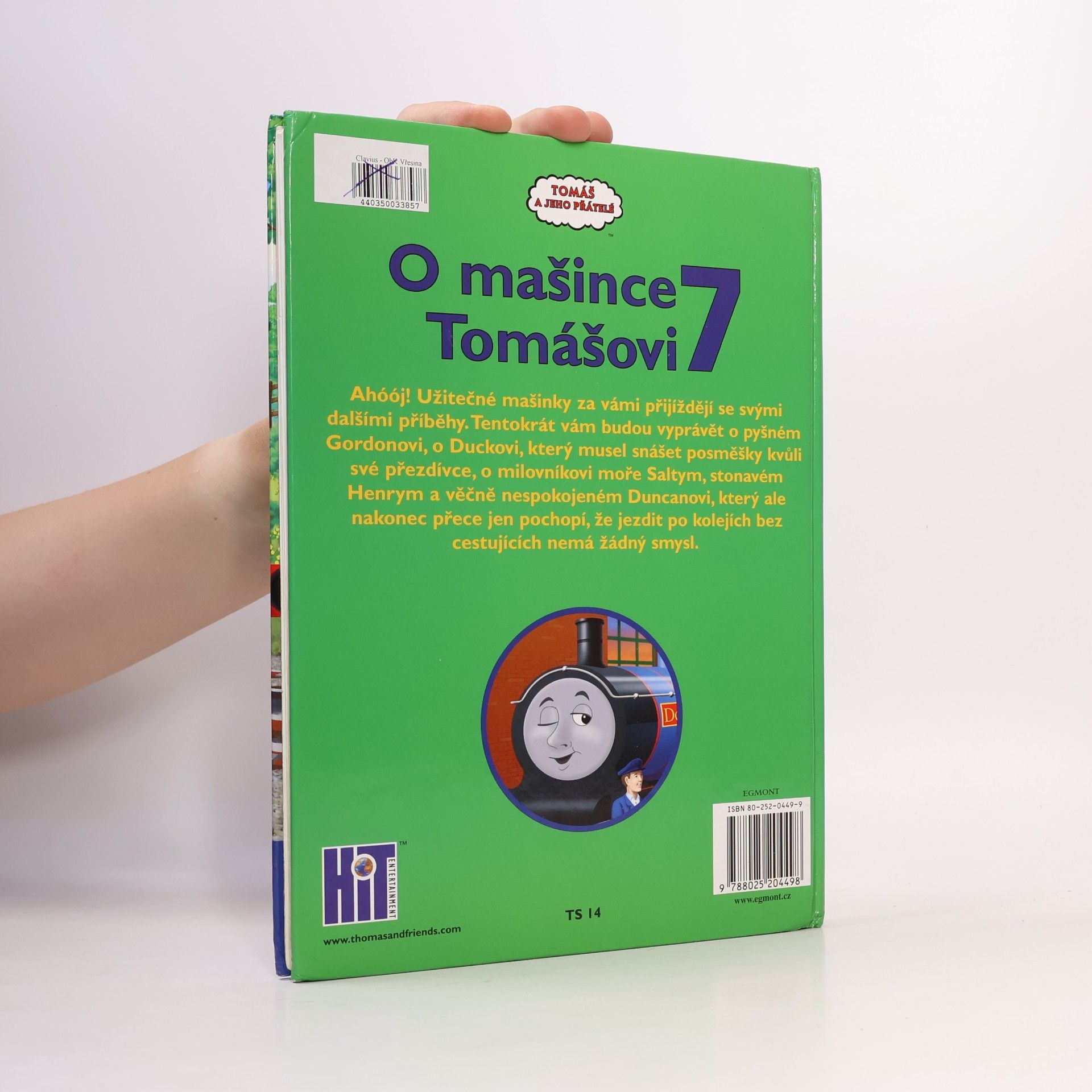Wilbert Awdry O mašince Tomášovi 7