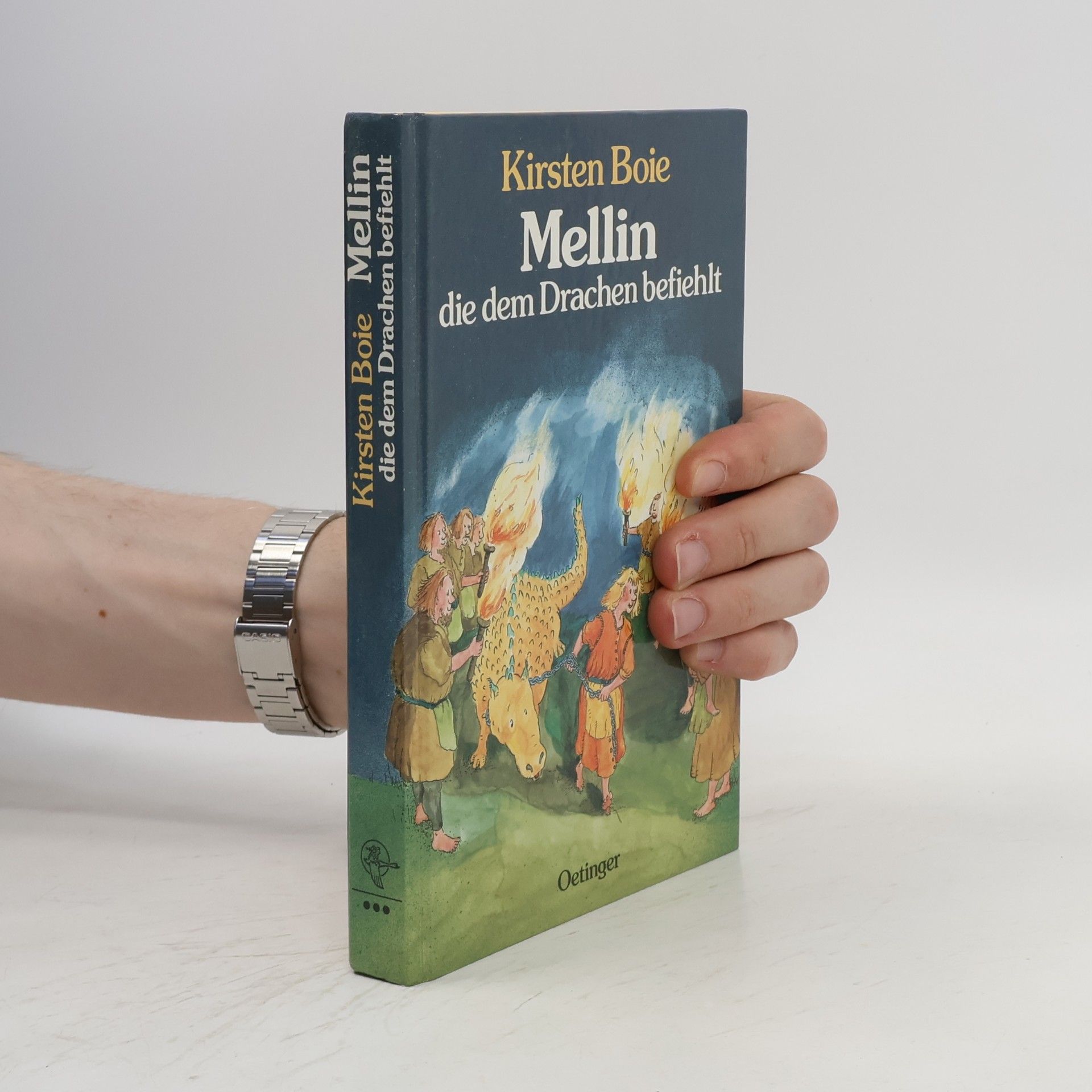 Kirsten Boie Mellin, die dem Drachen befiehlt