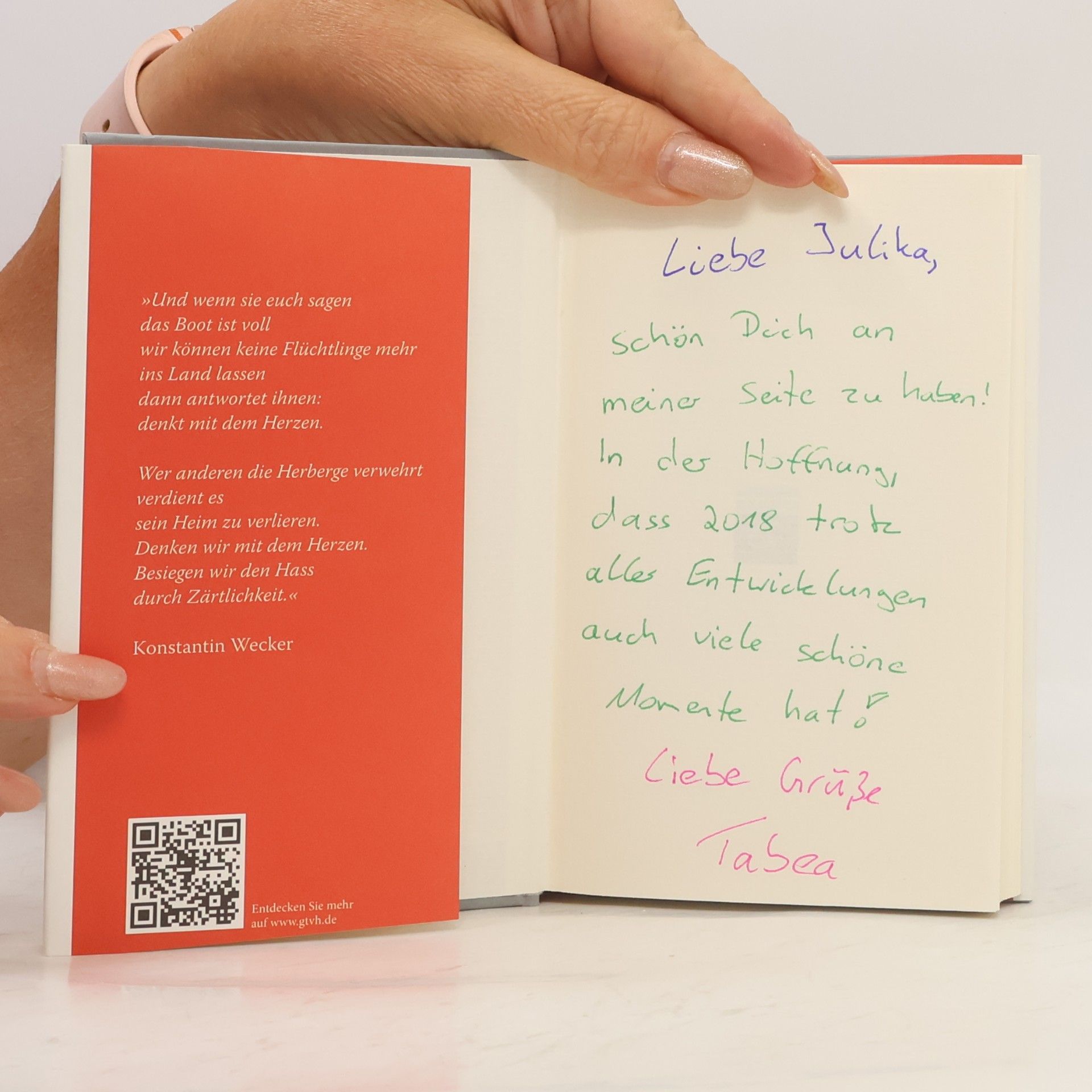 Konstantin Wecker Dann denkt mit dem Herzen