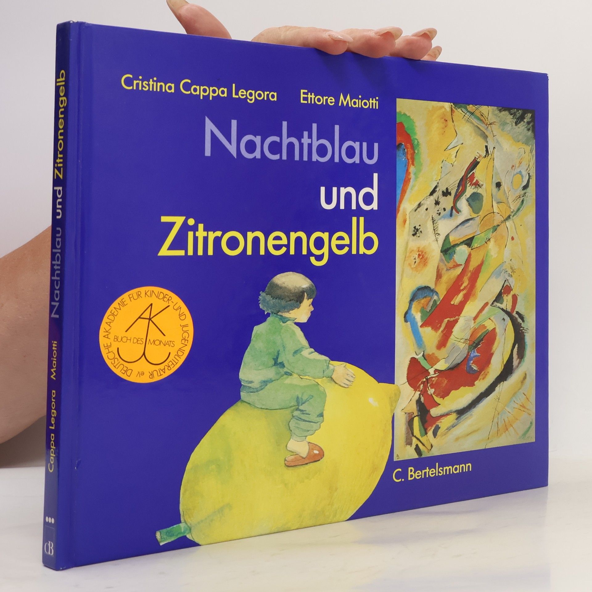 Nachtblau und Zitronengelb