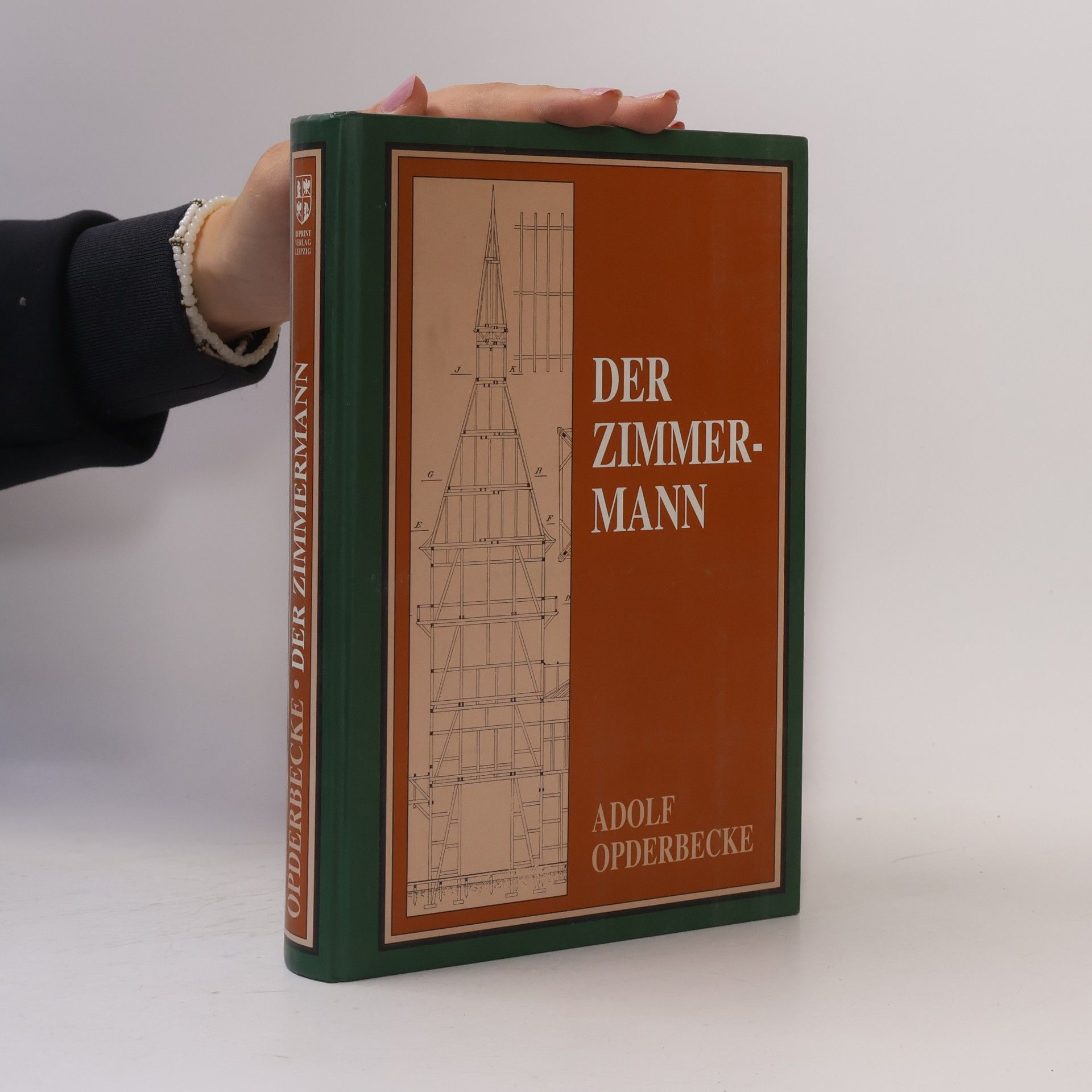 Adolf Opderbecke Der Zimmermann