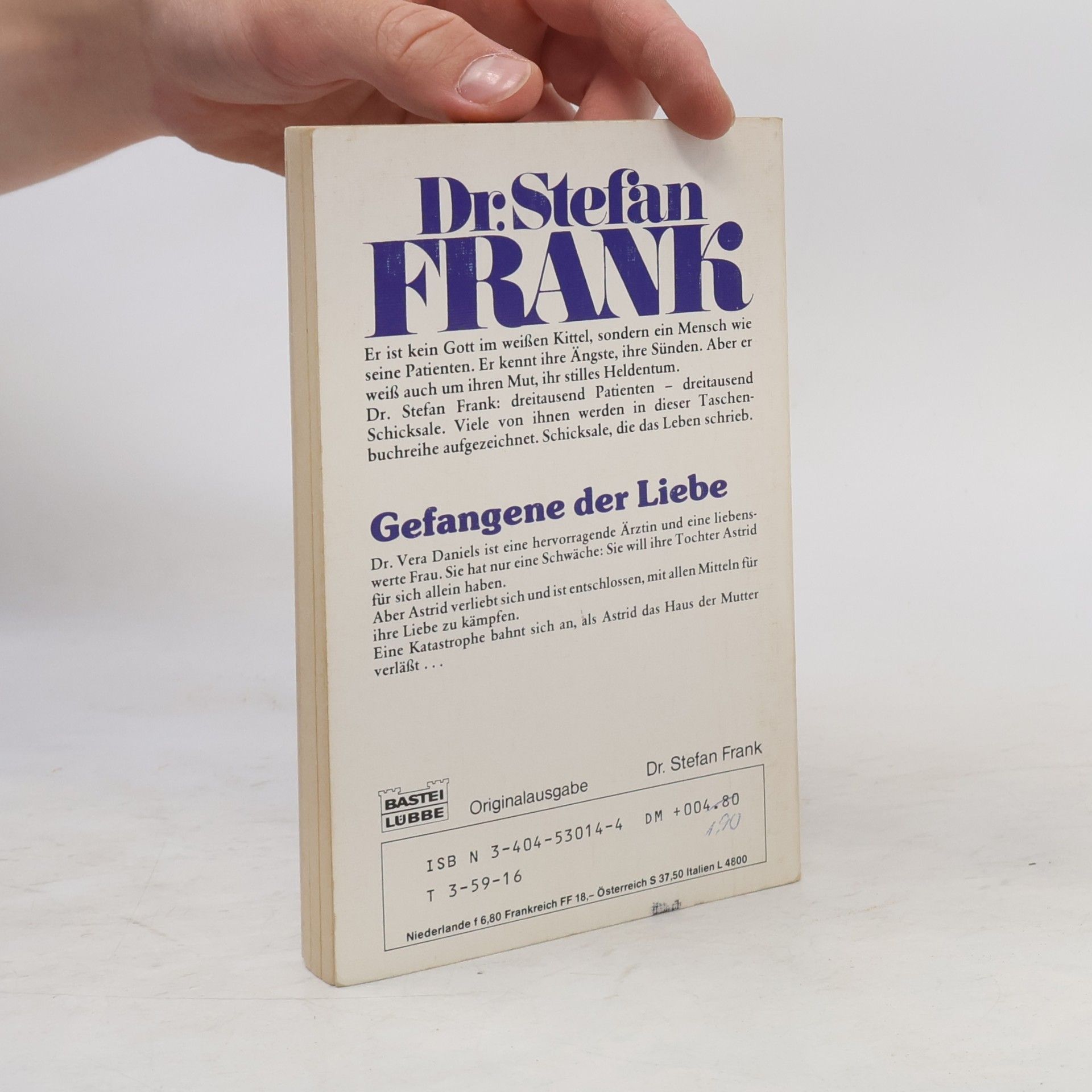Dr. Stefan Frank Doktor Stefan Frank: Gefangene der Liebe