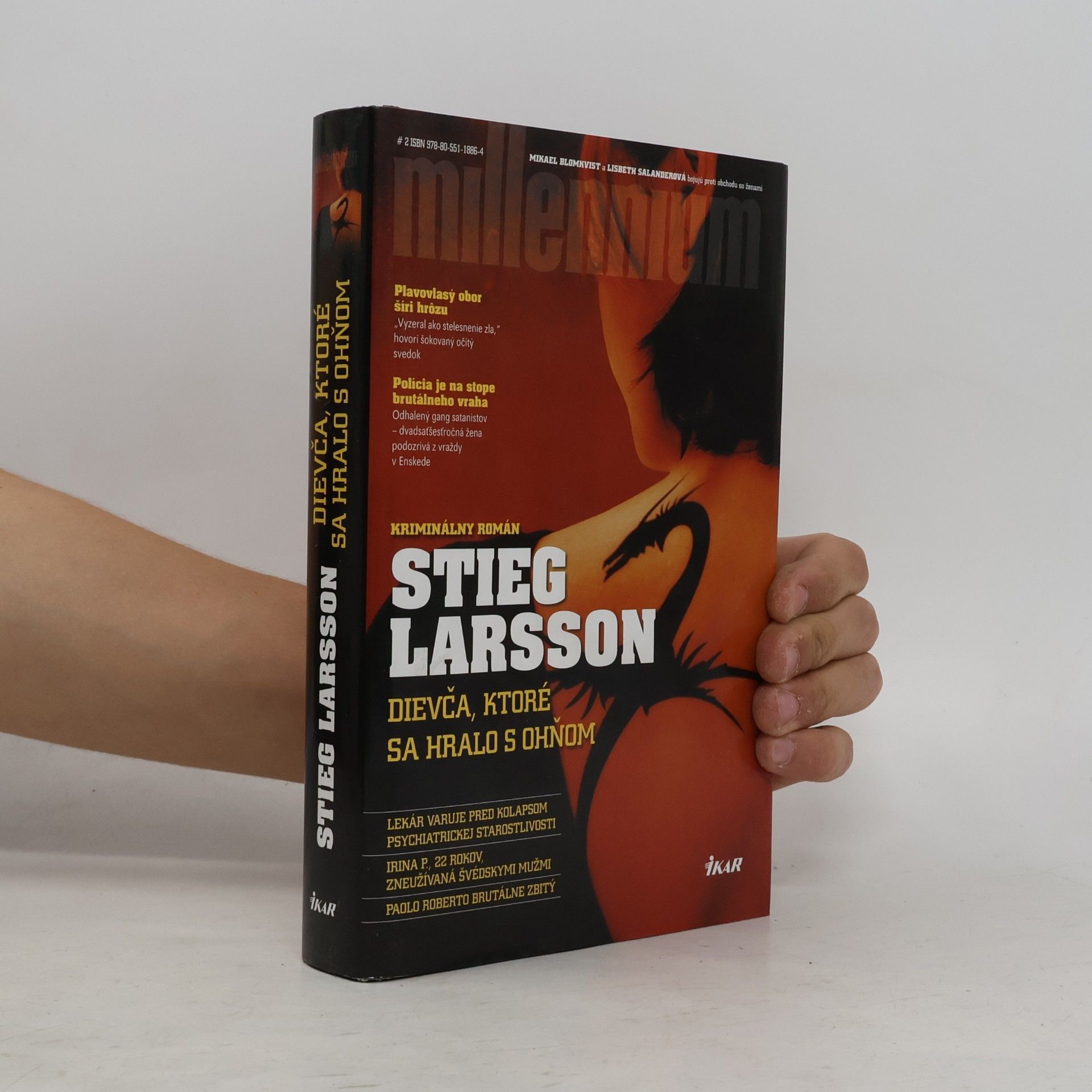 Stieg Larsson Dievča, ktoré sa hralo s ohňom