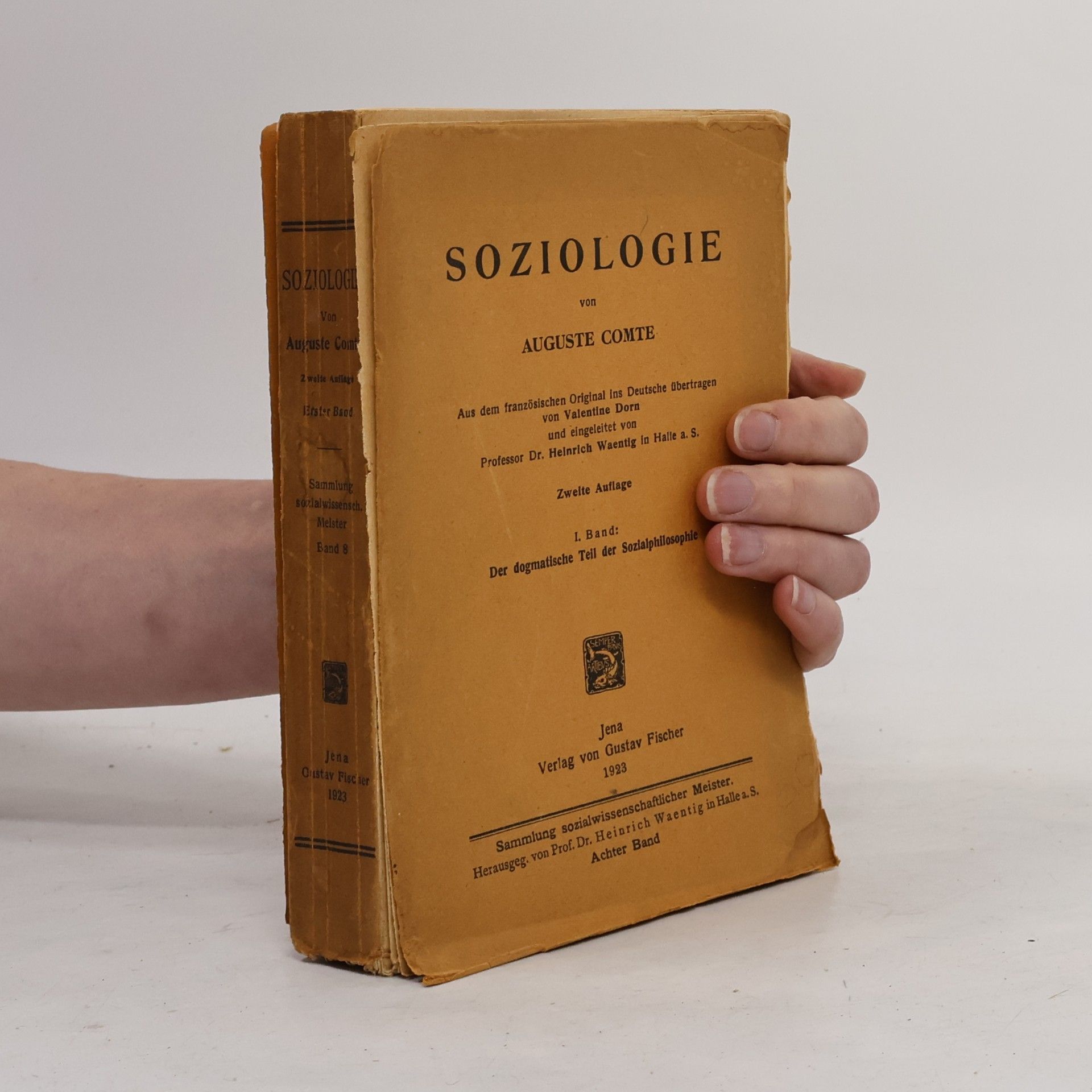 Auguste Comte Soziologie II.