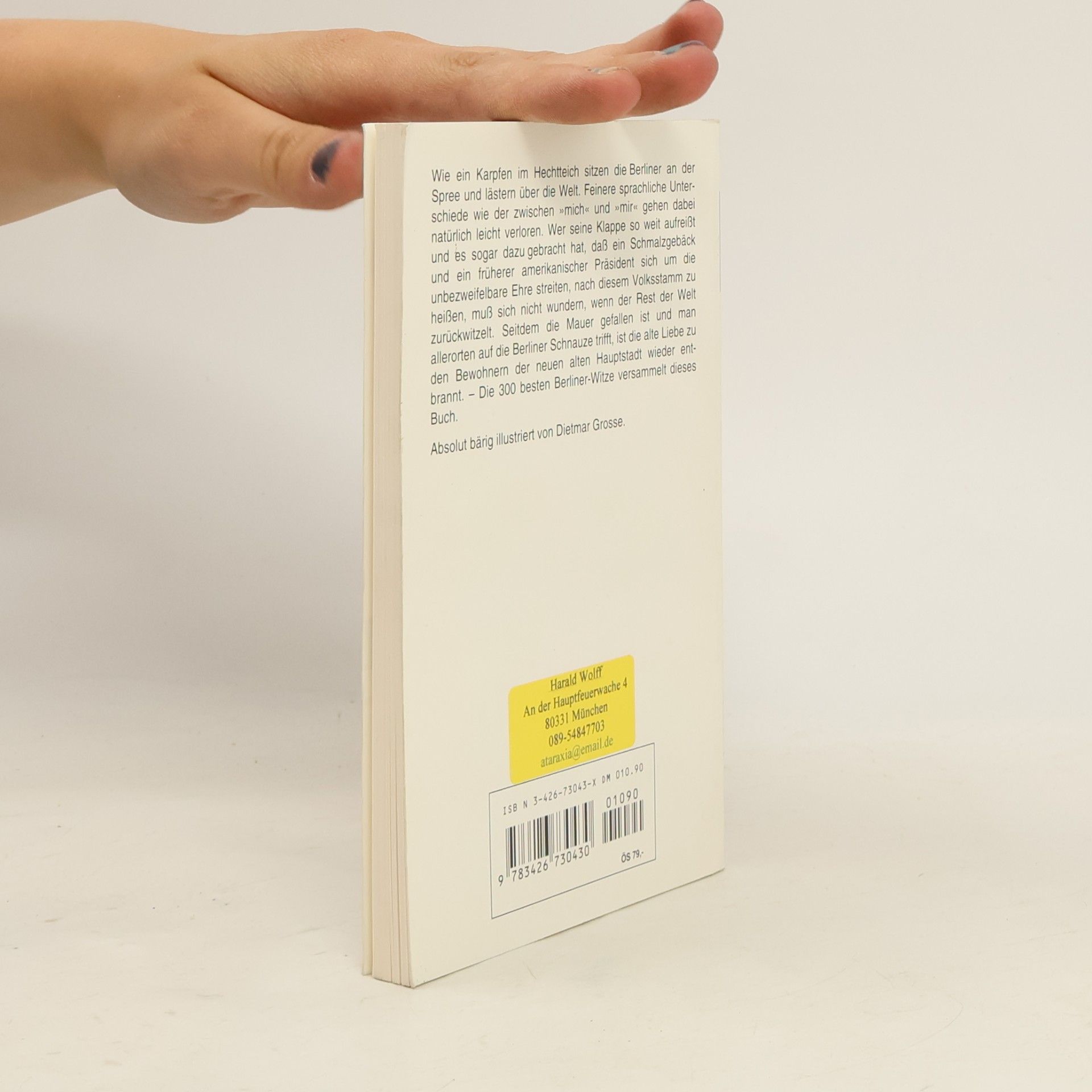 E. Gambsch Knaur Taschenbücher. Humor: Die 300 besten Berliner-Witze