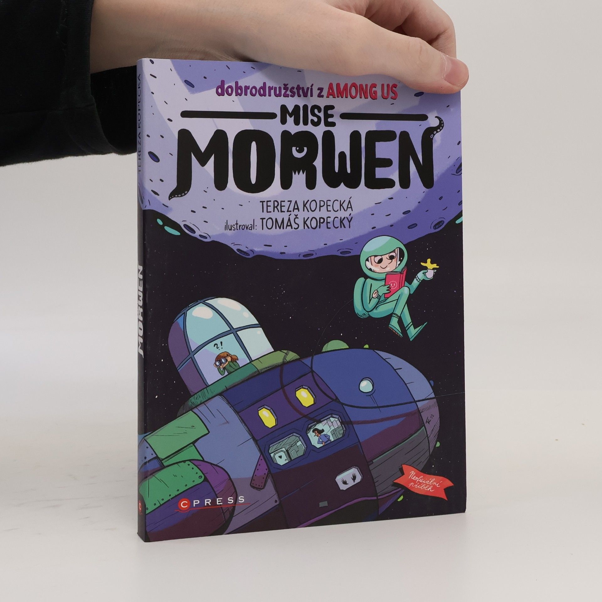 Tereza Kopecká Dobrodružství z Among Us. Mise Morwen