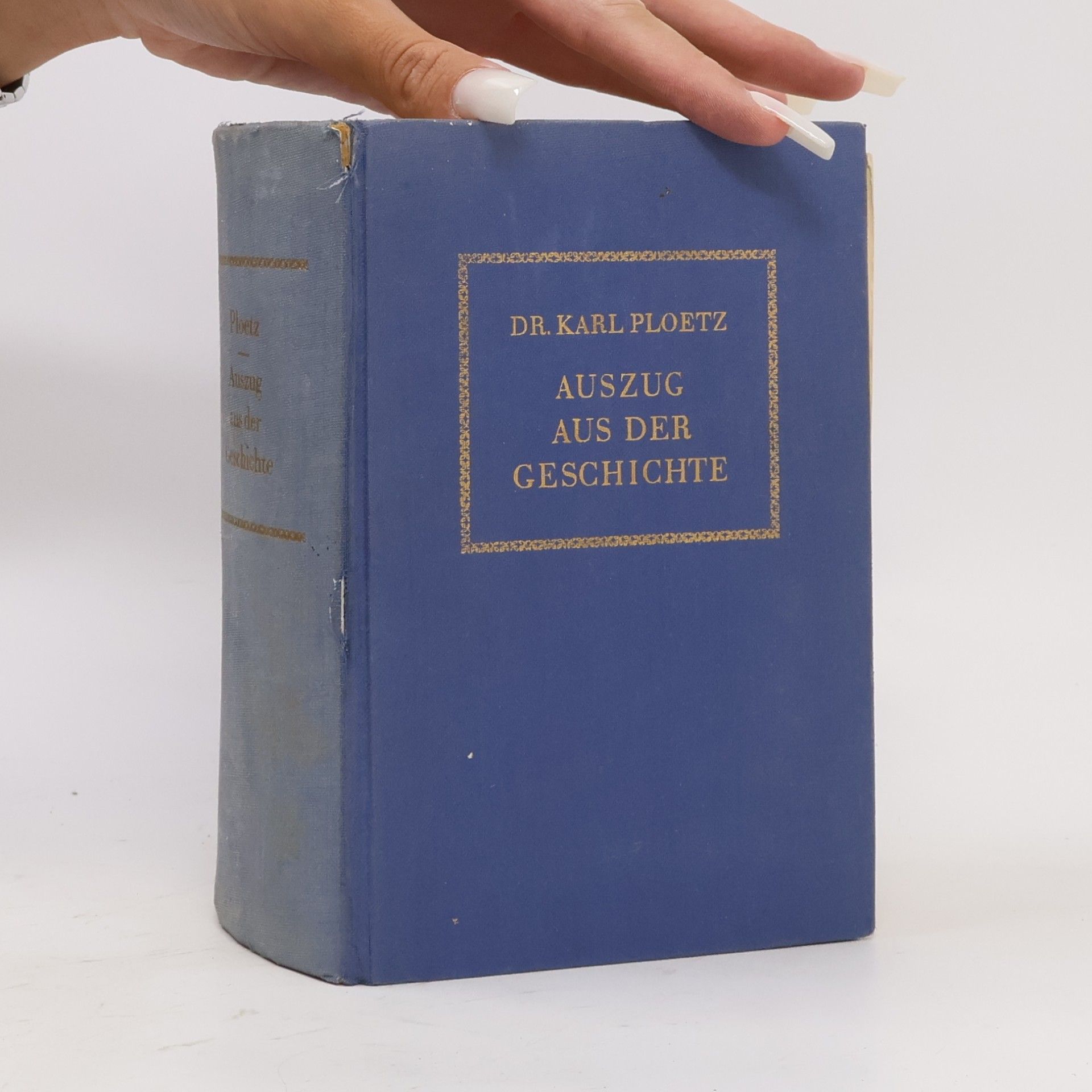 Karl Julius Ploetz Auszug aus der Geschichte
