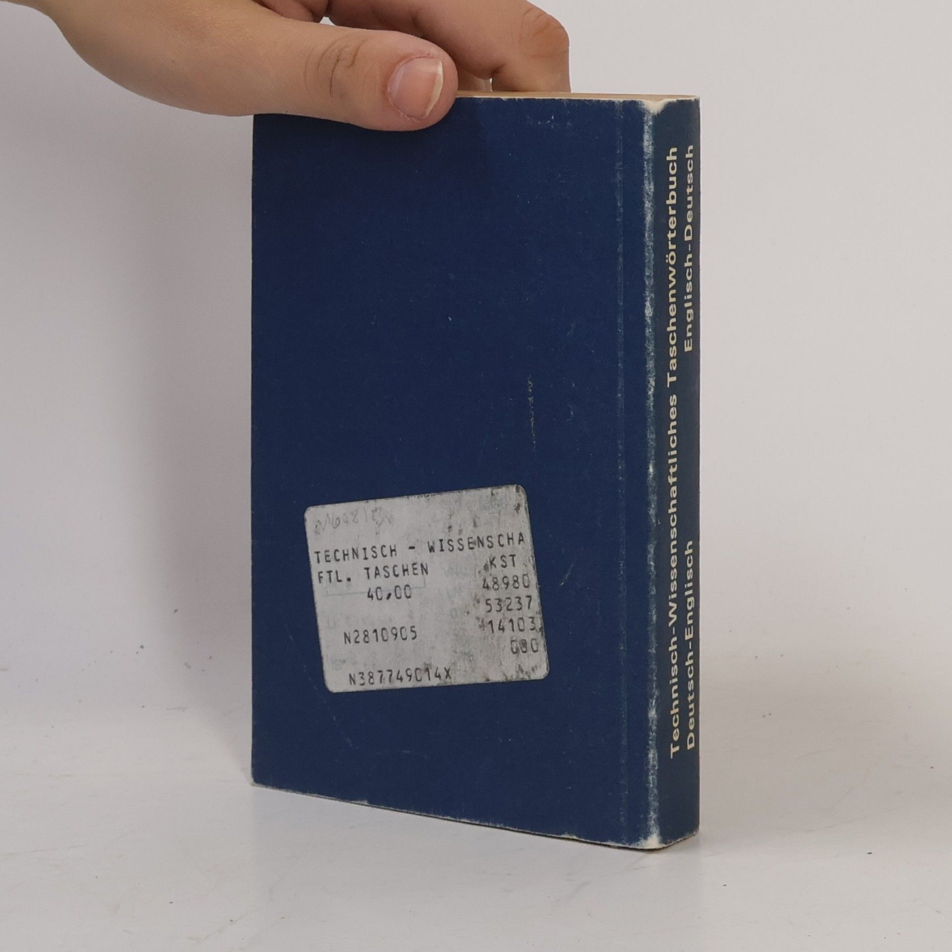 Autorenkollektiv Technisch-Wissenschaftliches Taschenwörterbuch. Deutsch-Englisch, Englisch-Deutsch