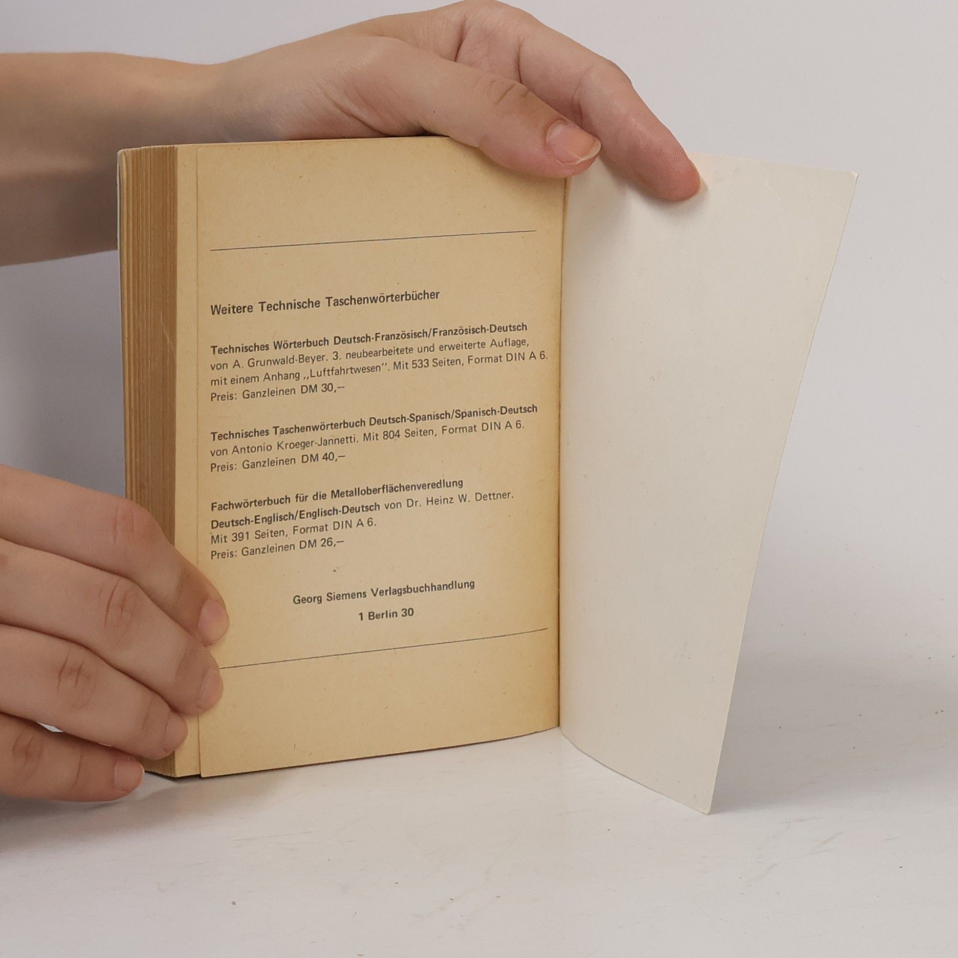 Autorenkollektiv Technisch-Wissenschaftliches Taschenwörterbuch. Deutsch-Englisch, Englisch-Deutsch