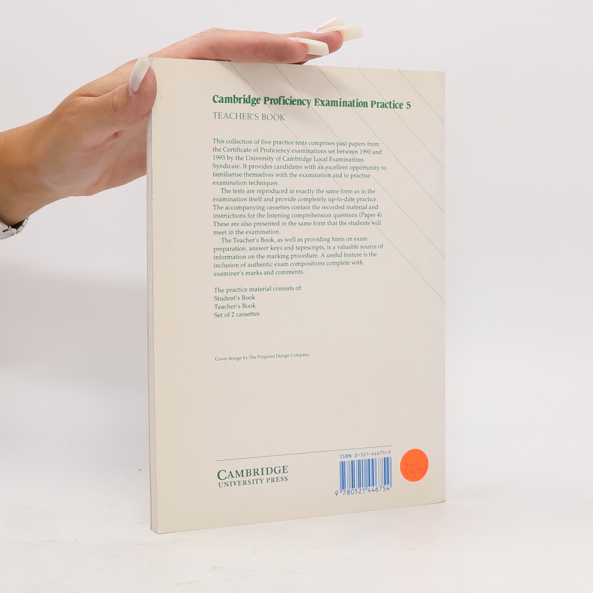Kolektiv autorů Cambridge Proficiency Examination Practice 5 Teacher's Book