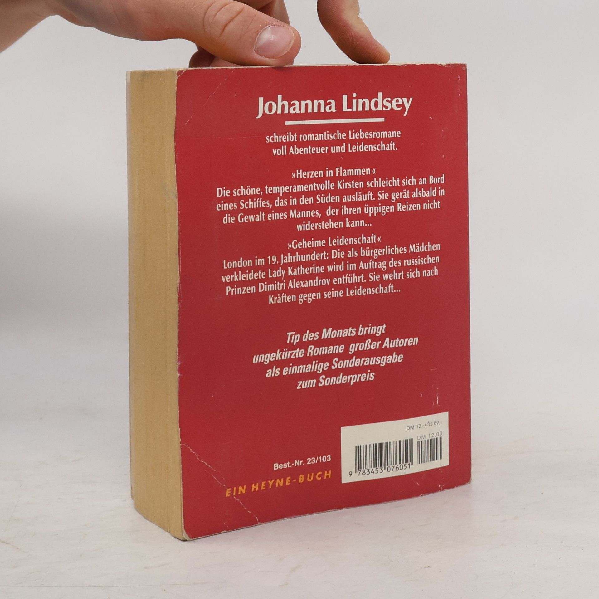 Johanna Lindsey Herzen in Flammen. Geheime Leidenschaft. Zwei leidenschaftliche Liebesromane