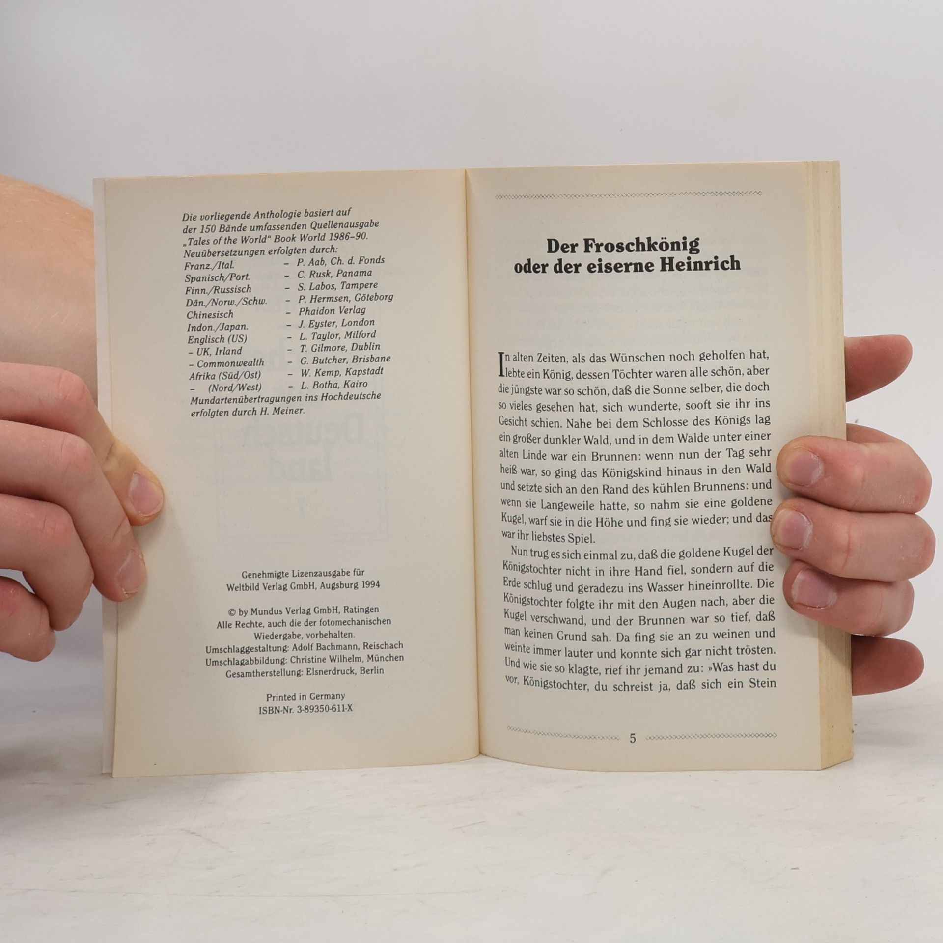 Autorenkollektiv Märchen aus Deutschland I.