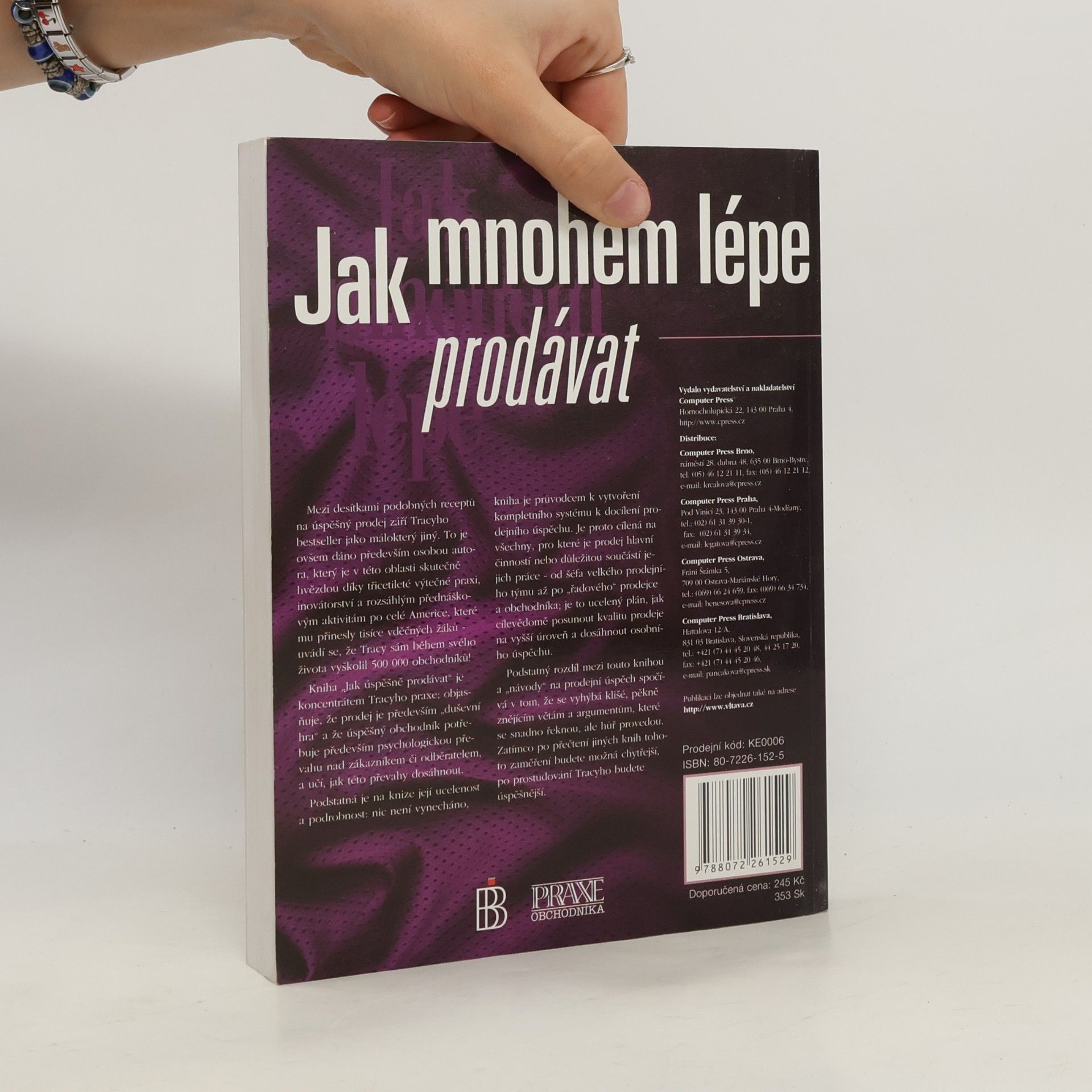 Brian Tracy Jak mnohem lépe prodávat