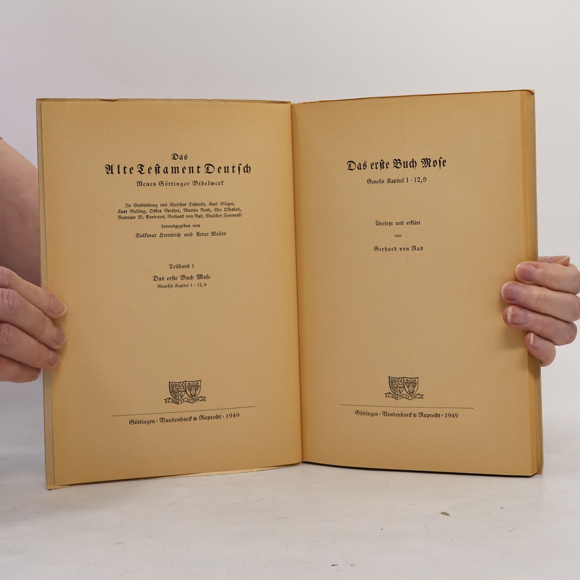Gerhard von Rad Das Alte Testament Deutsch 2