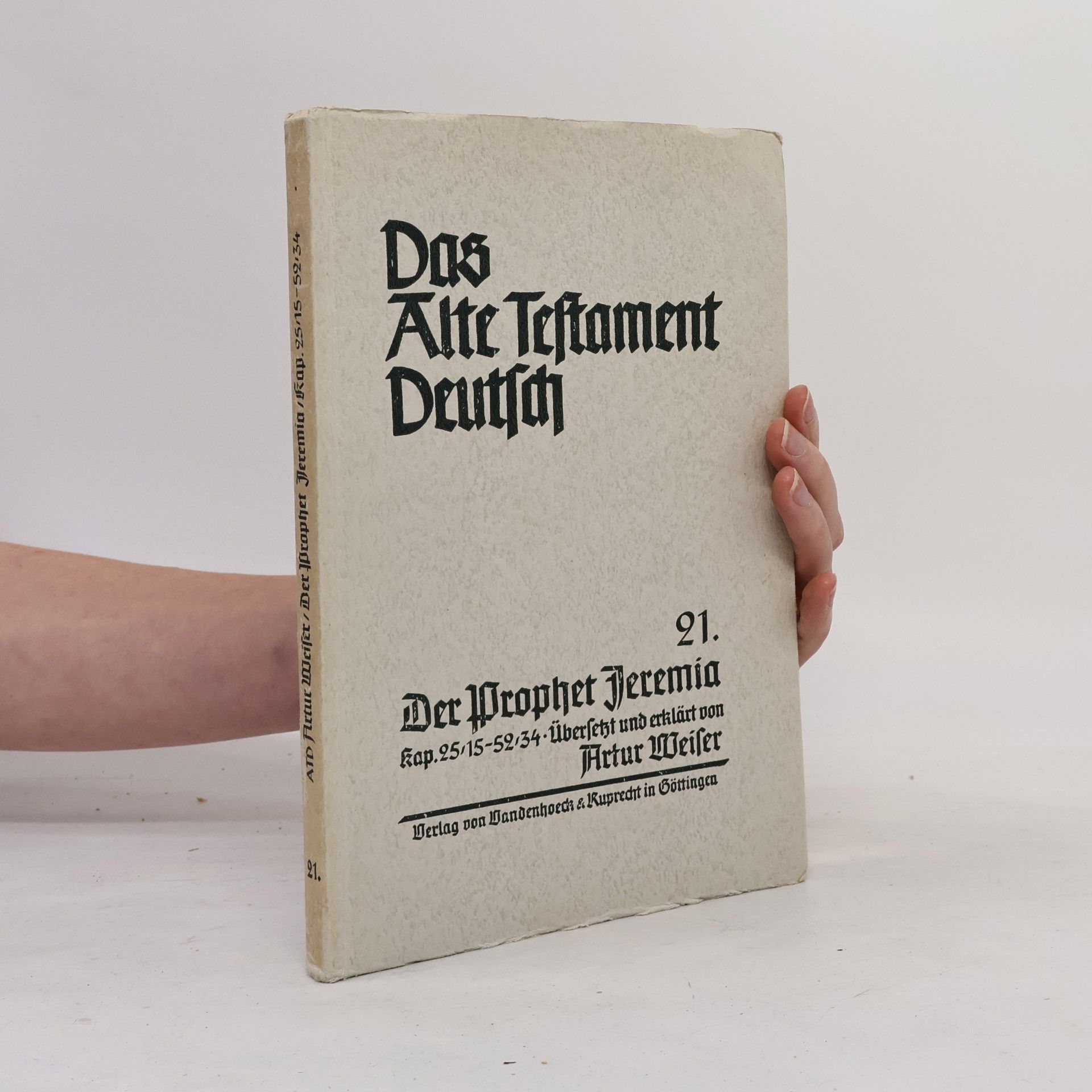 Autorenkollektiv Das Alte Testament Deutsch 20/21