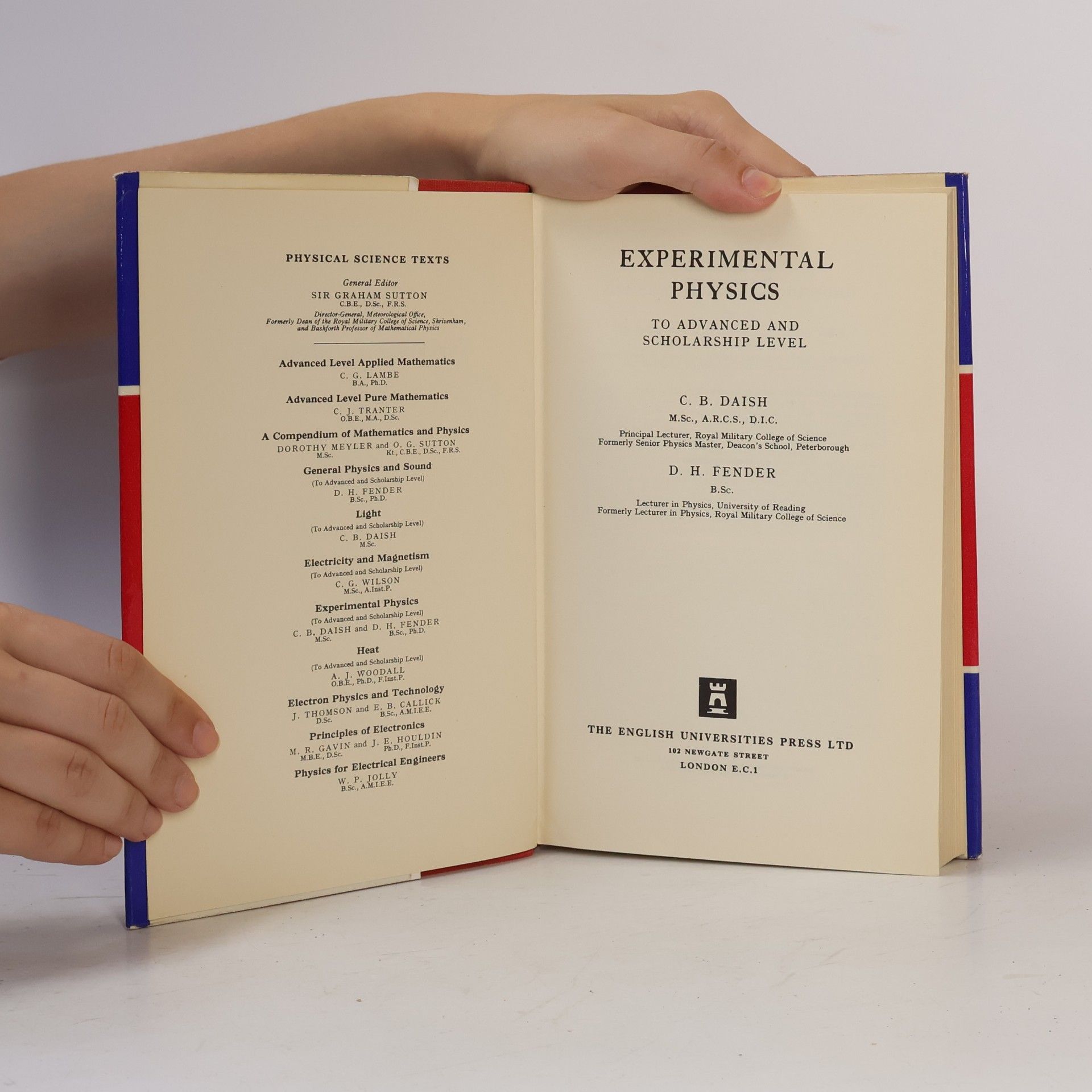 C. B. Daish Experimental Physics