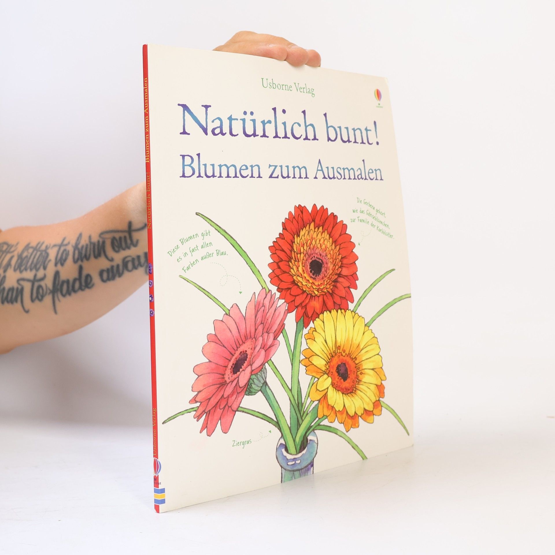 Jenny Cooper Natürlich-bunt-Reihe: Natürlich bunt! Blumen zum Ausmalen