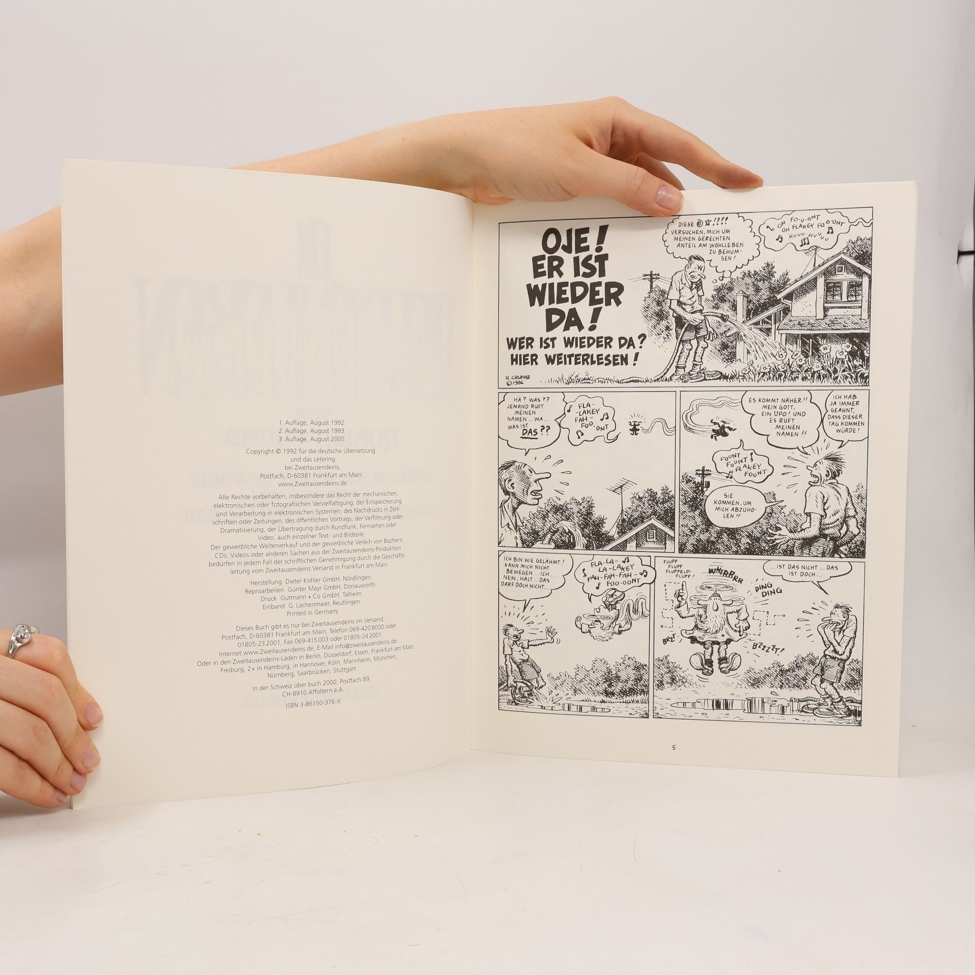 Robert R Crumb Ein Heldenleben. Geifersucht und Leidenschaft
