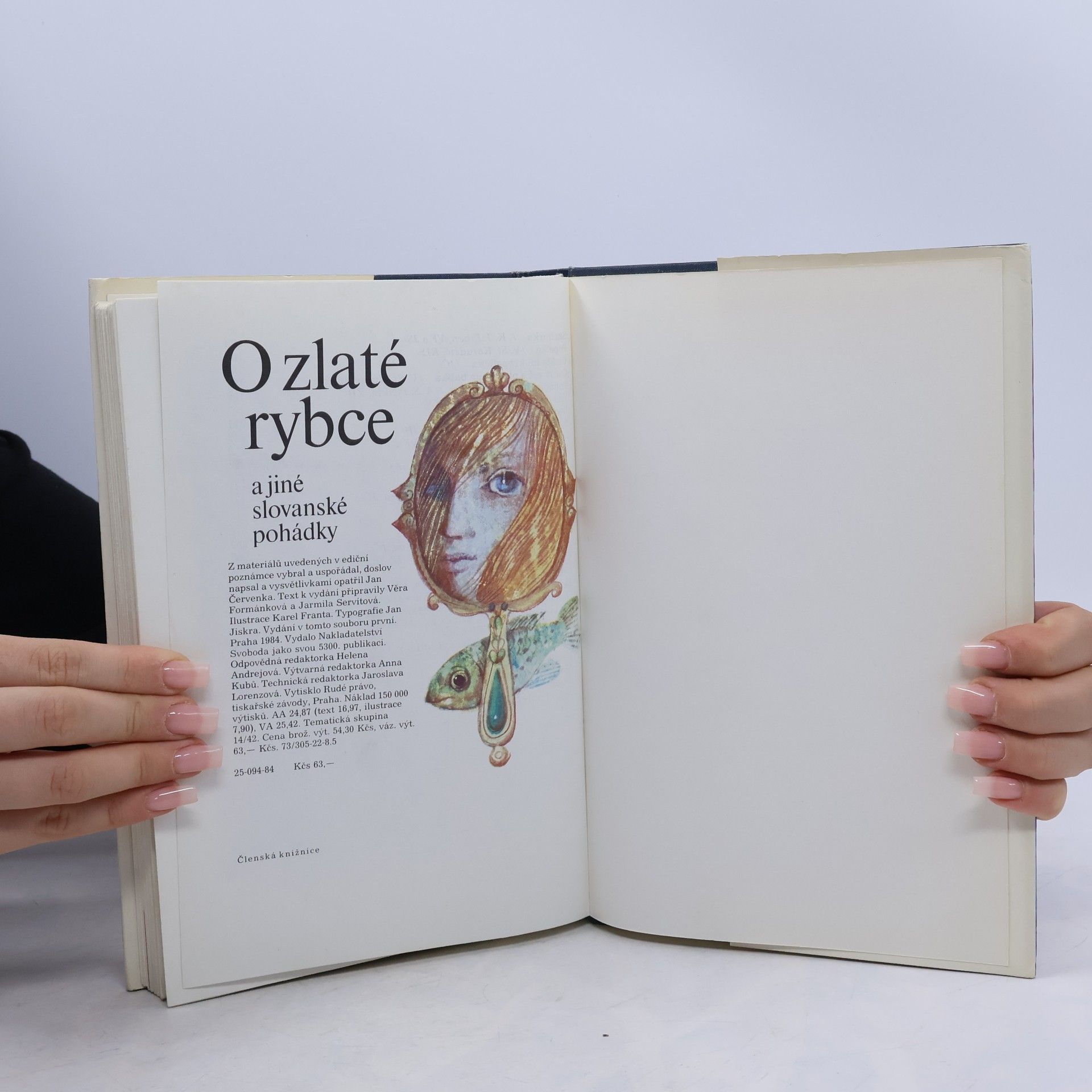 Jan Červenka O zlaté rybce a jiné slovanské pohádky