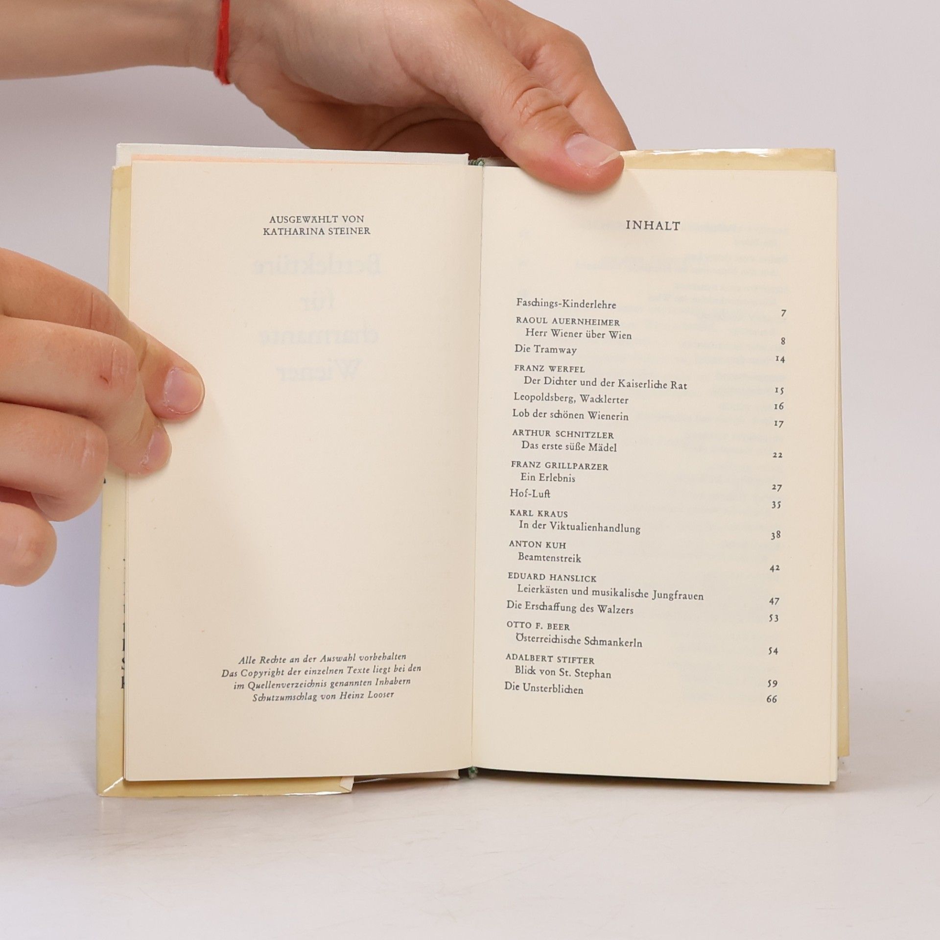 Autores varios Kleine Bettlektüre für charmante Wiener