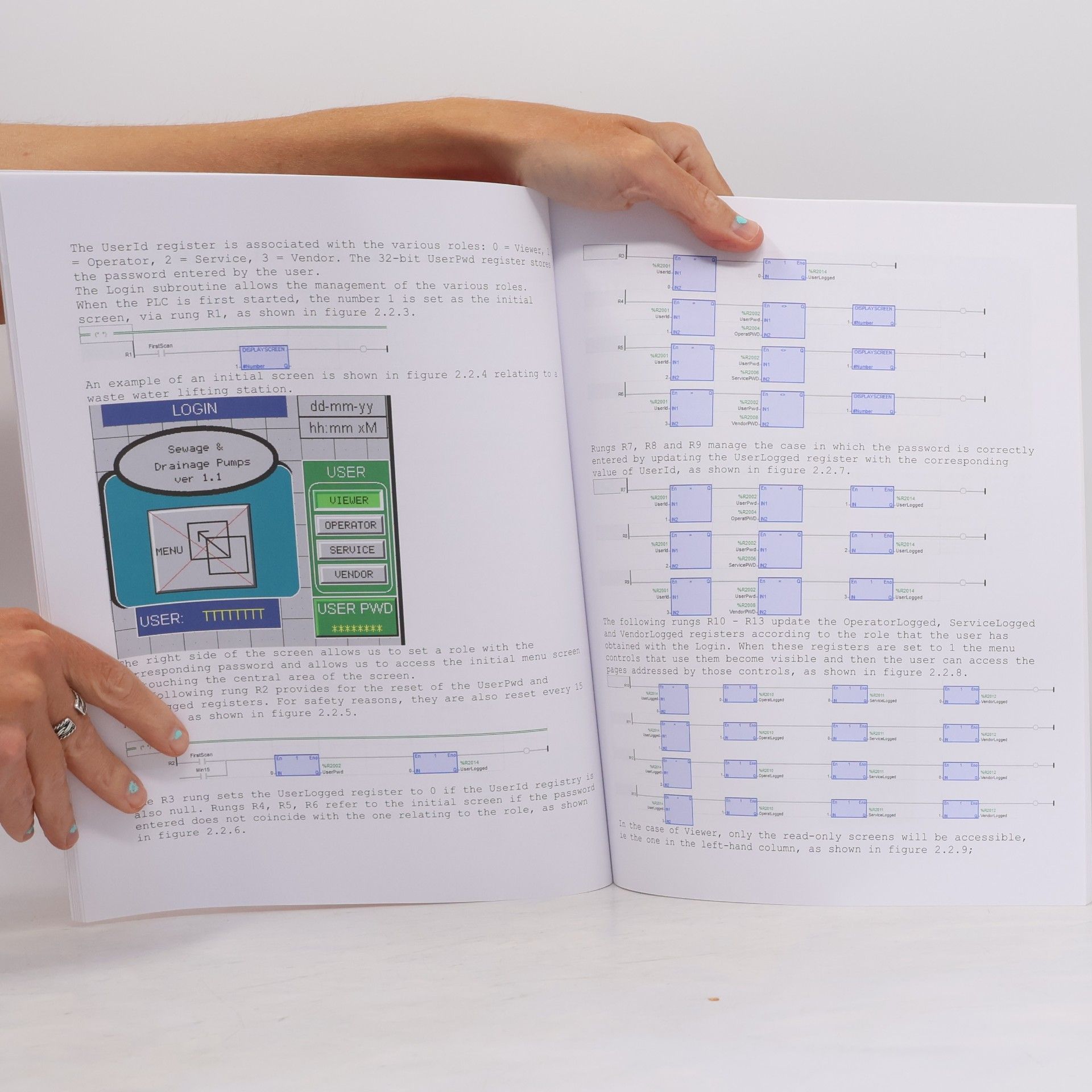 Rosario Cirrito Plc Logics and Hmi Screens for User Roles Management