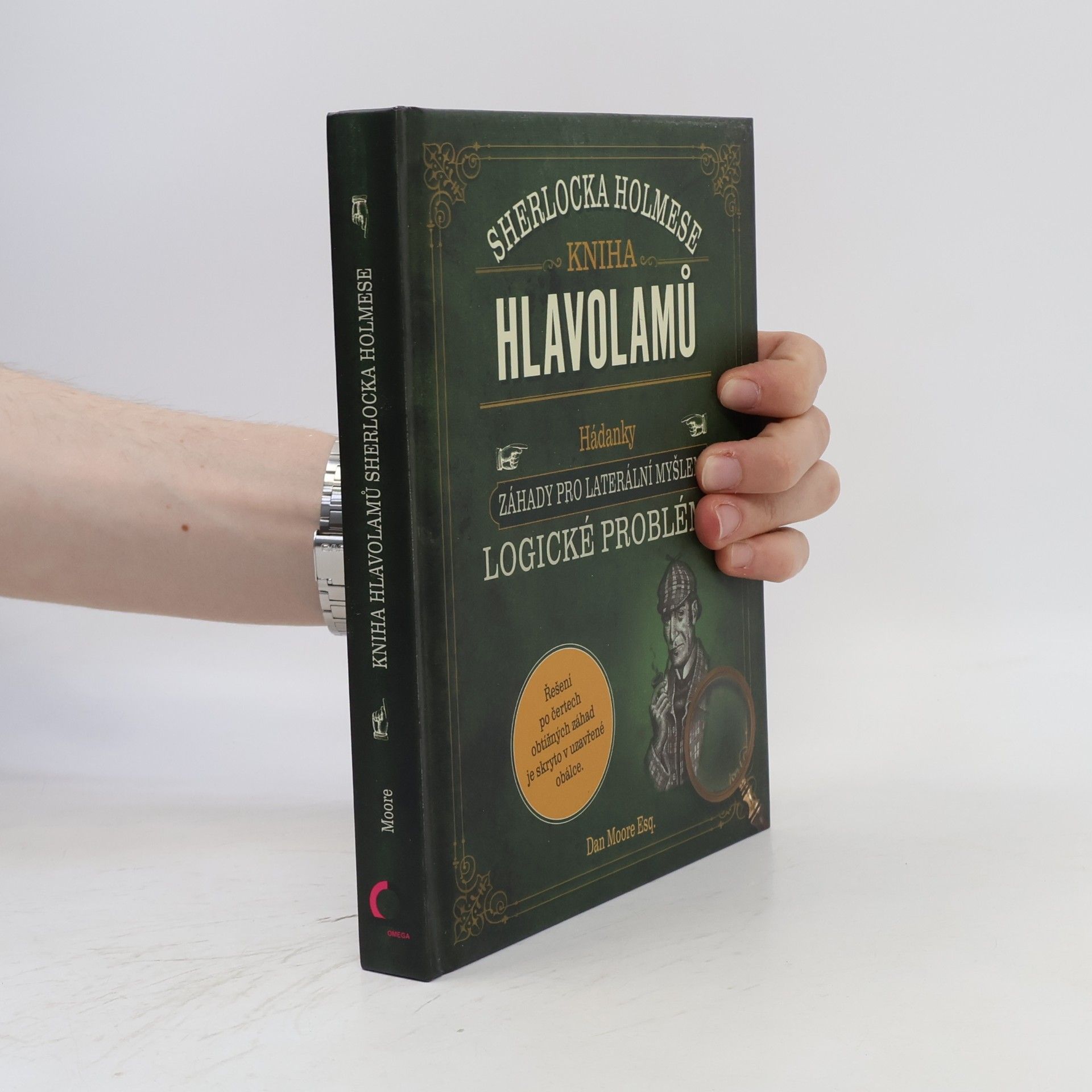 Dan Moore Kniha hlavolamů Sherlocka Holmese