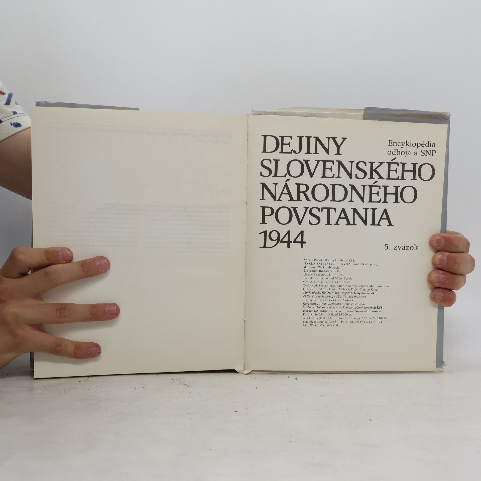 Autorenkollektiv Dejiny slovenského narodného povstania. 5. zväzok