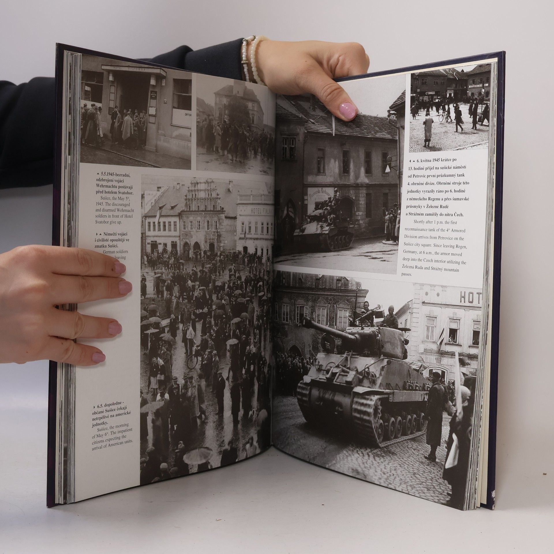 Zdeněk Roučka Američané a západní Čechy 1945 : unikátní fotografie