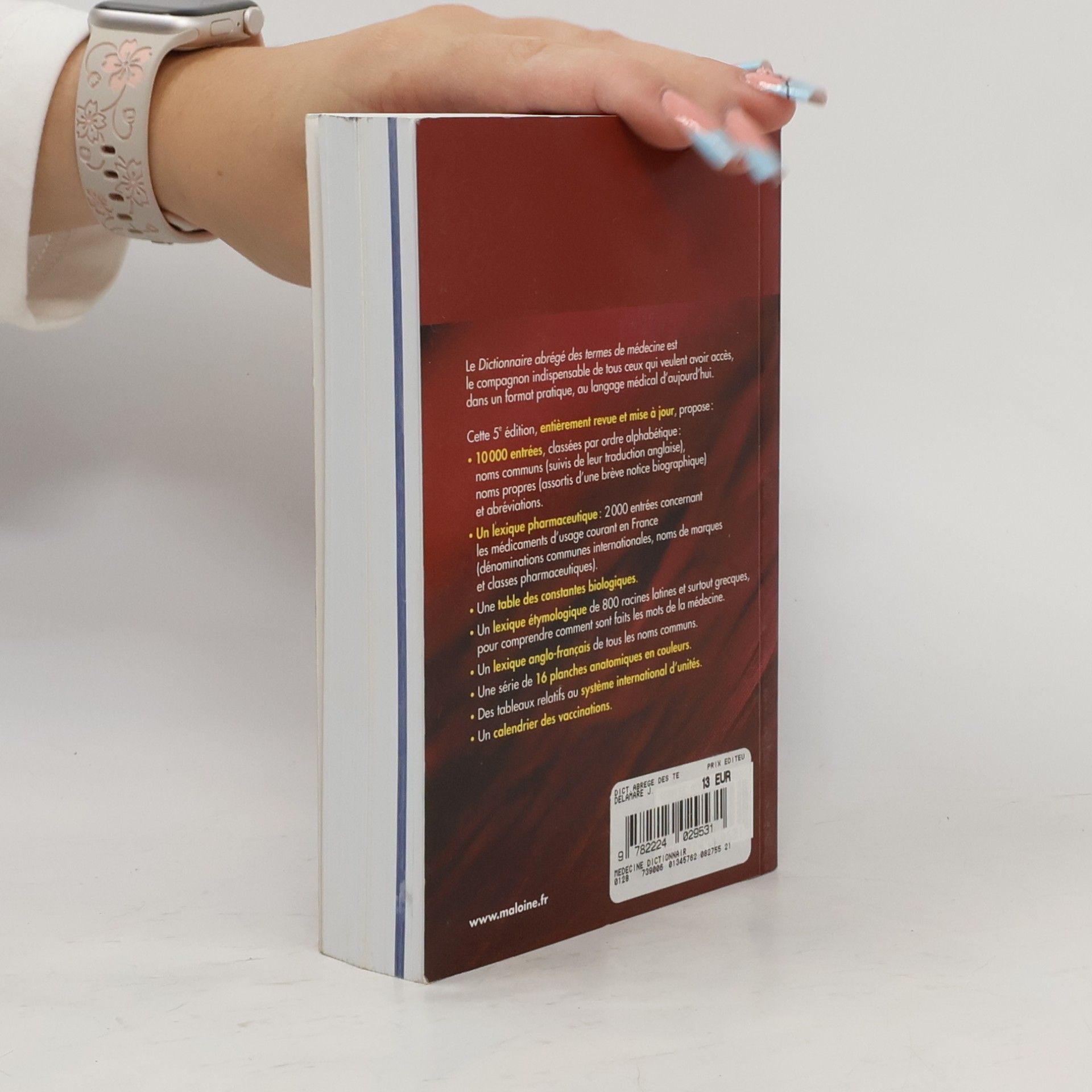 Jacques Delamare Dictionnaire abrégé des termes de médecine