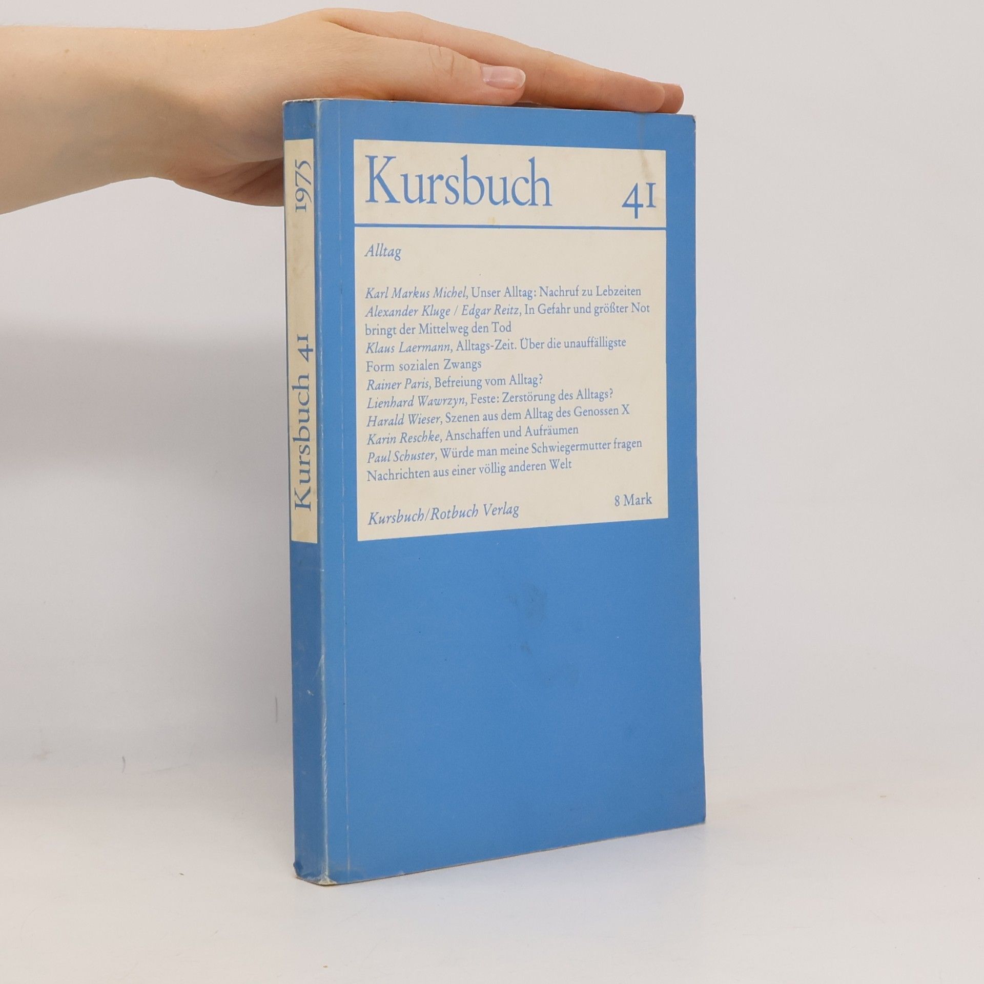 Kolektív autorov Kursbuch 41
