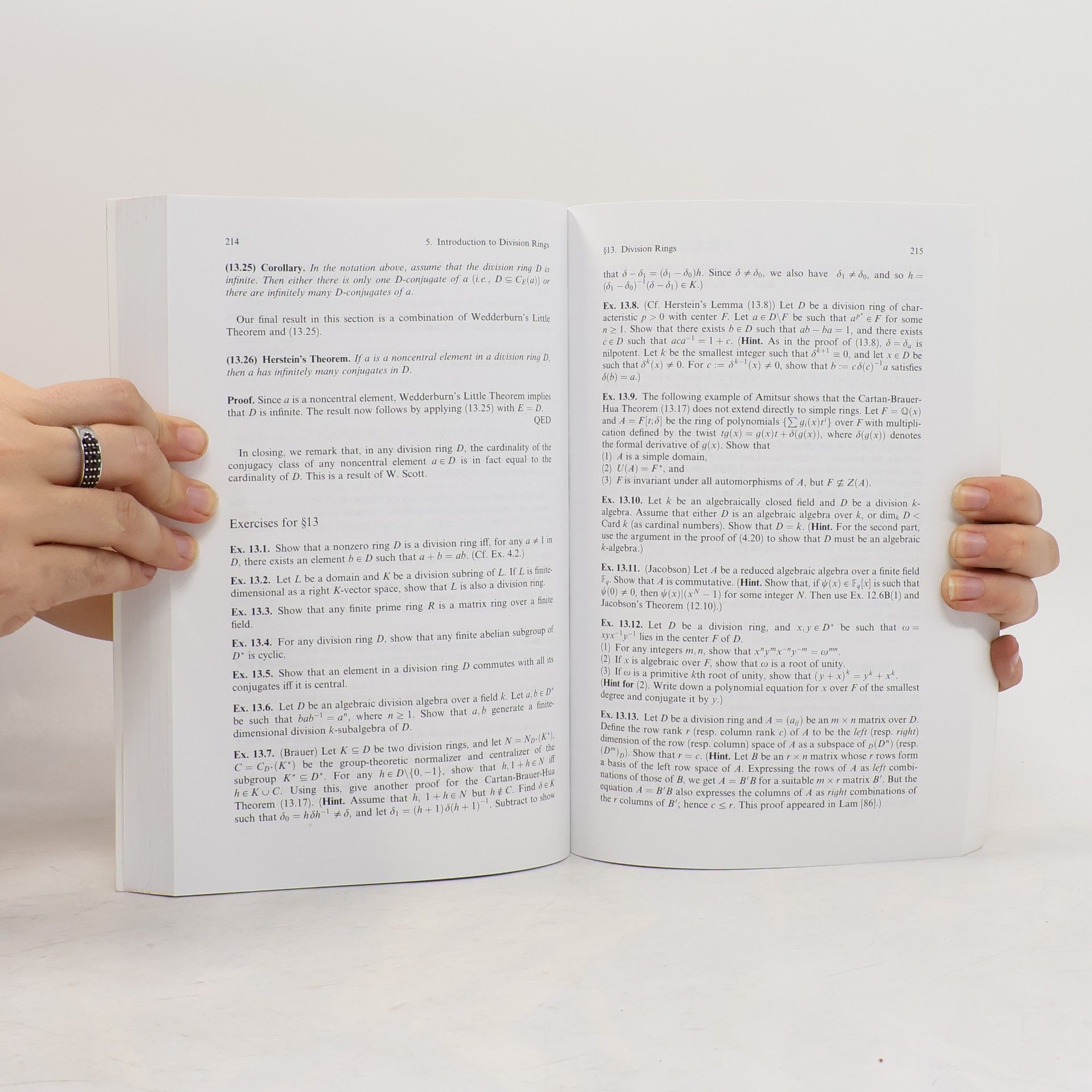Tsit-Yuen Lam Graduate Texts in Mathematics - 131: A First Course in Noncommutative Rings